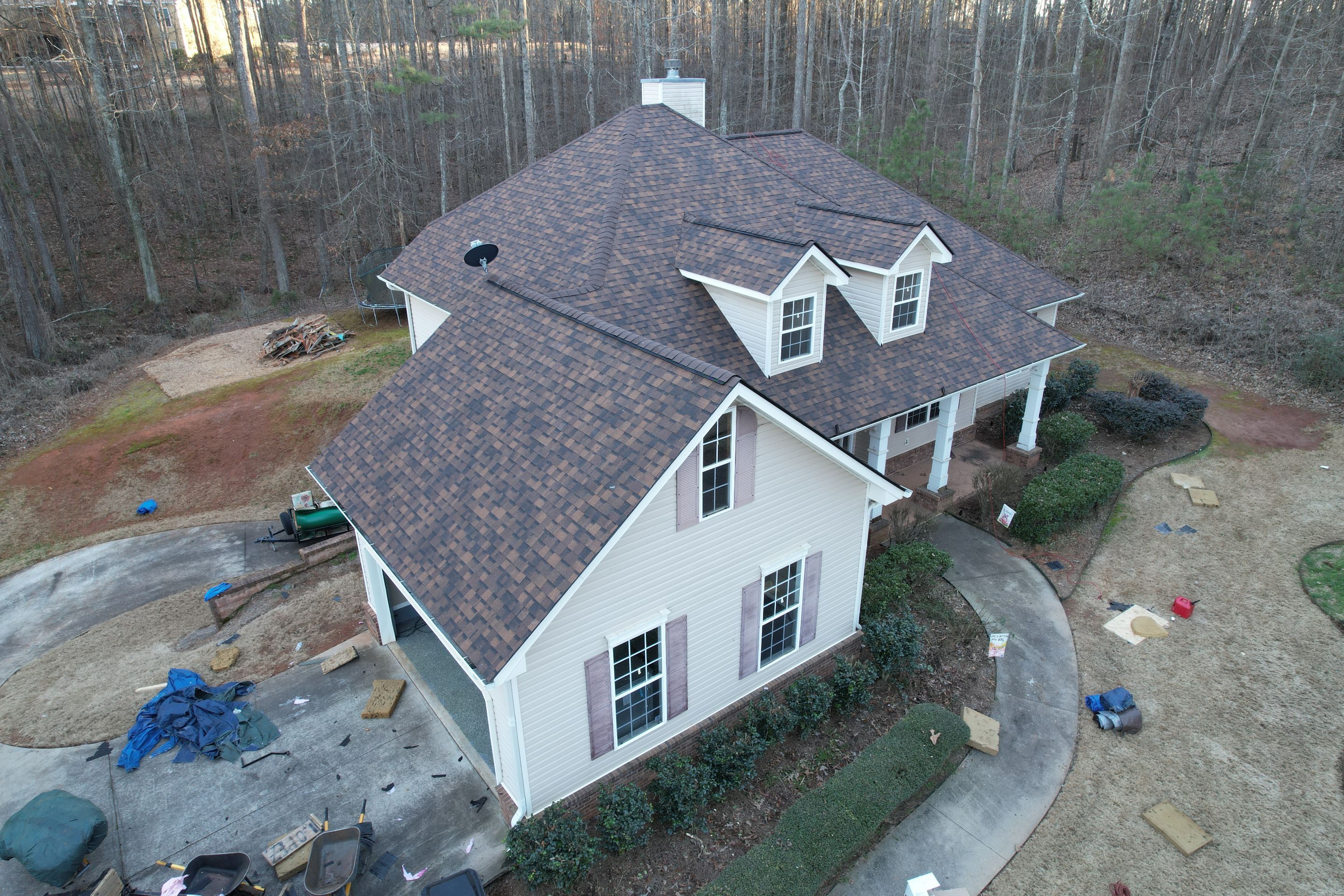 Residential Roofing Installation using Owens Corning by Inspector Roofing and Restoration