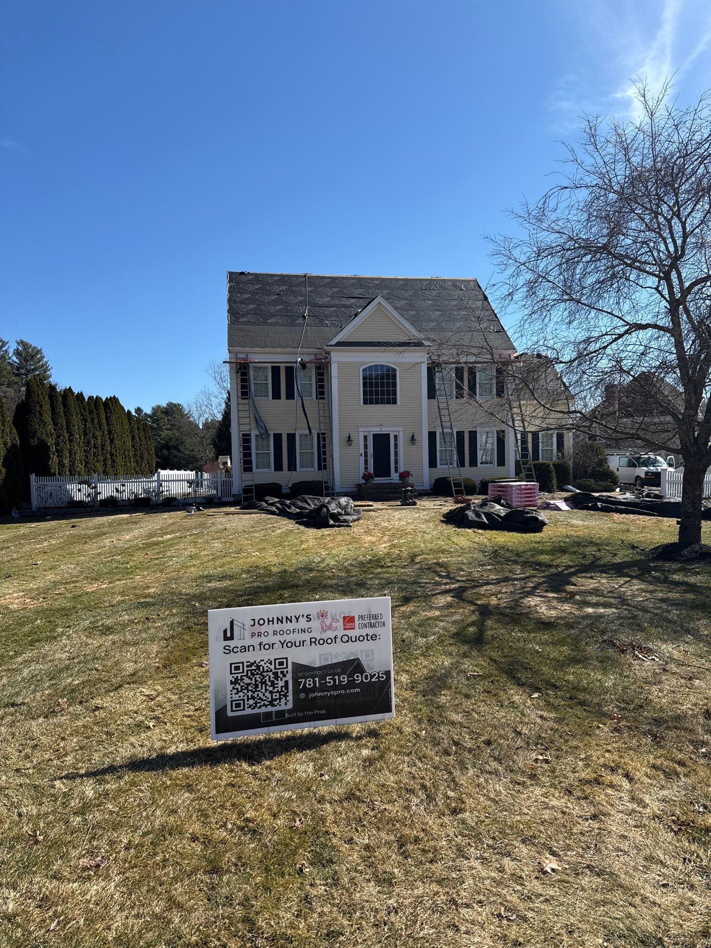  Premium Roof Replacement in Millis – Owens Corning Duration, Onyx Black by JOHNNYS PRO
