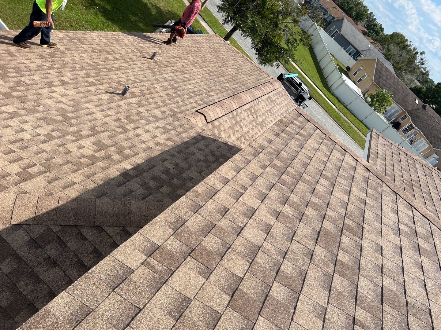 New GAF Timberline HDZ -GOLDEN PLEDGE- Complete Roof Replacement by 1st Class Roofing, Inc.