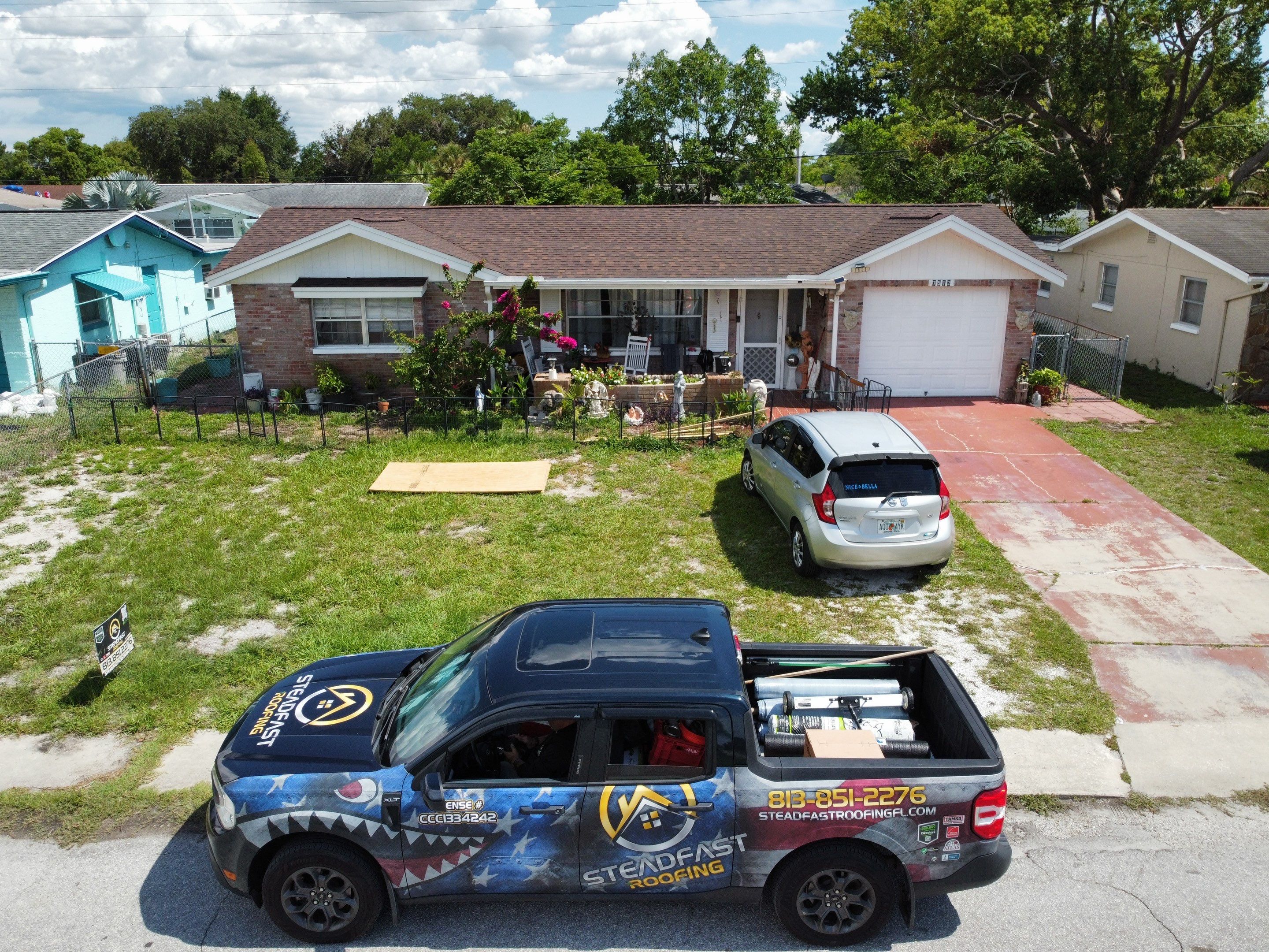 Roof Replacement in Port Richey FL. by Steadfast Roofing 