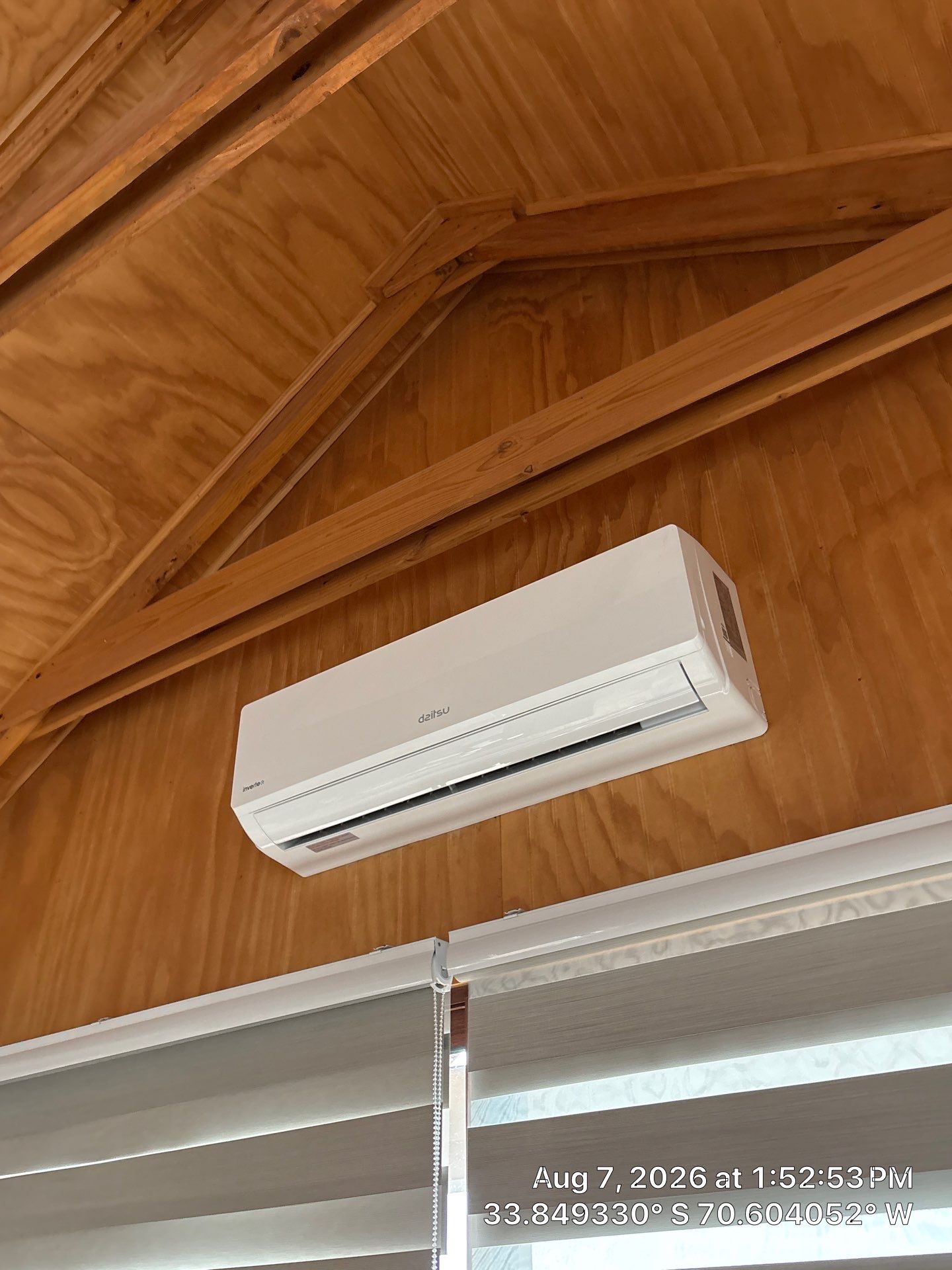 Fujitsu Mini-Split and Zebra Blind Installation in Paine by CompanyCam Sales Demo