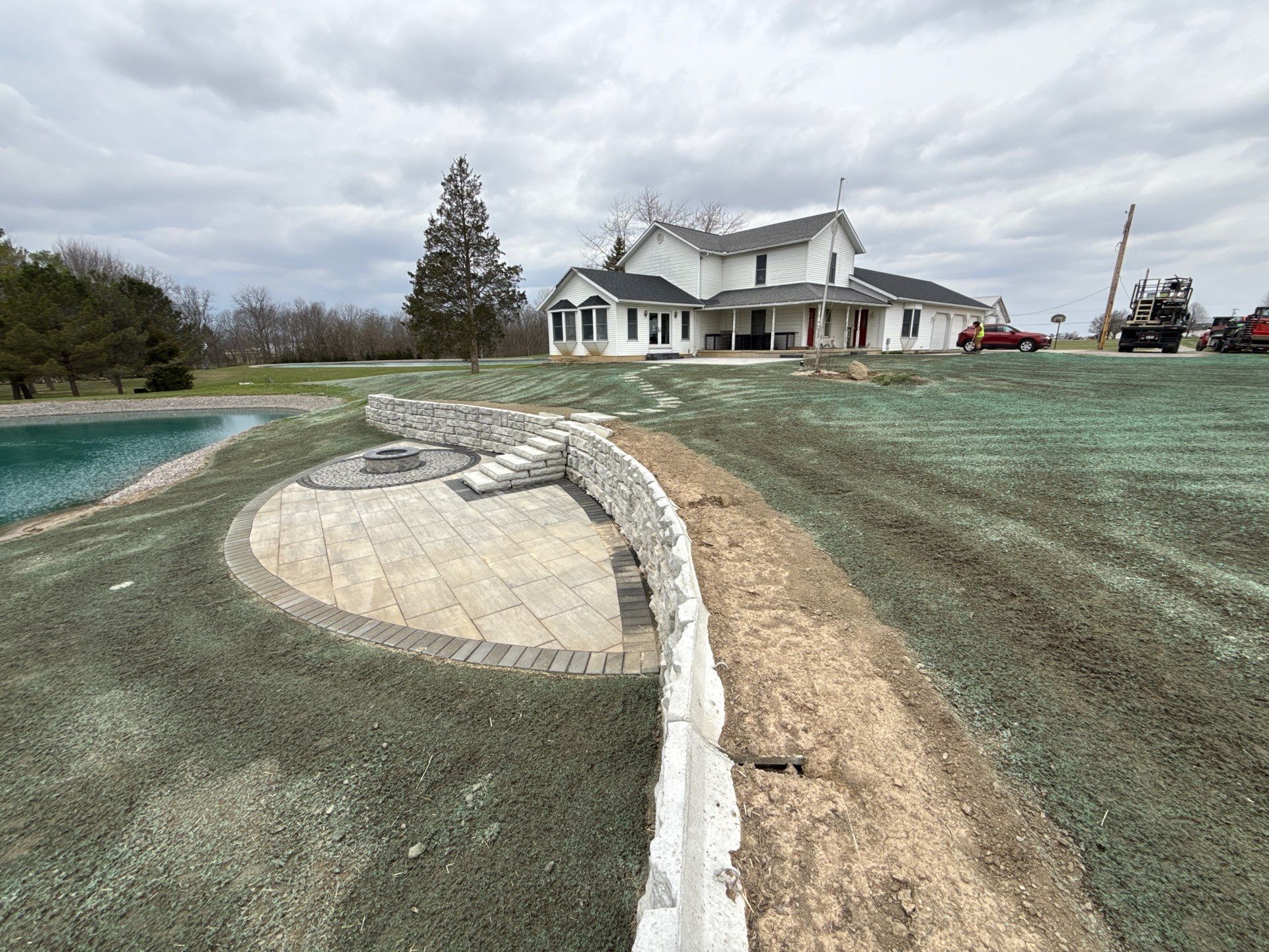 Project in Napoleon, Ohio by Farrell's Lawn & Garden Center LLC