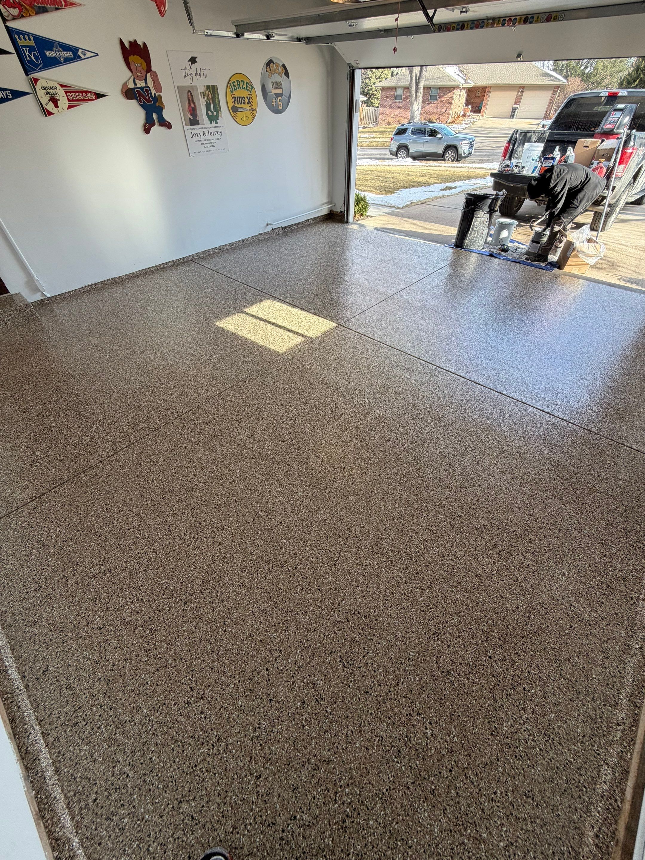 Baja Beige by Granite Garage Floors