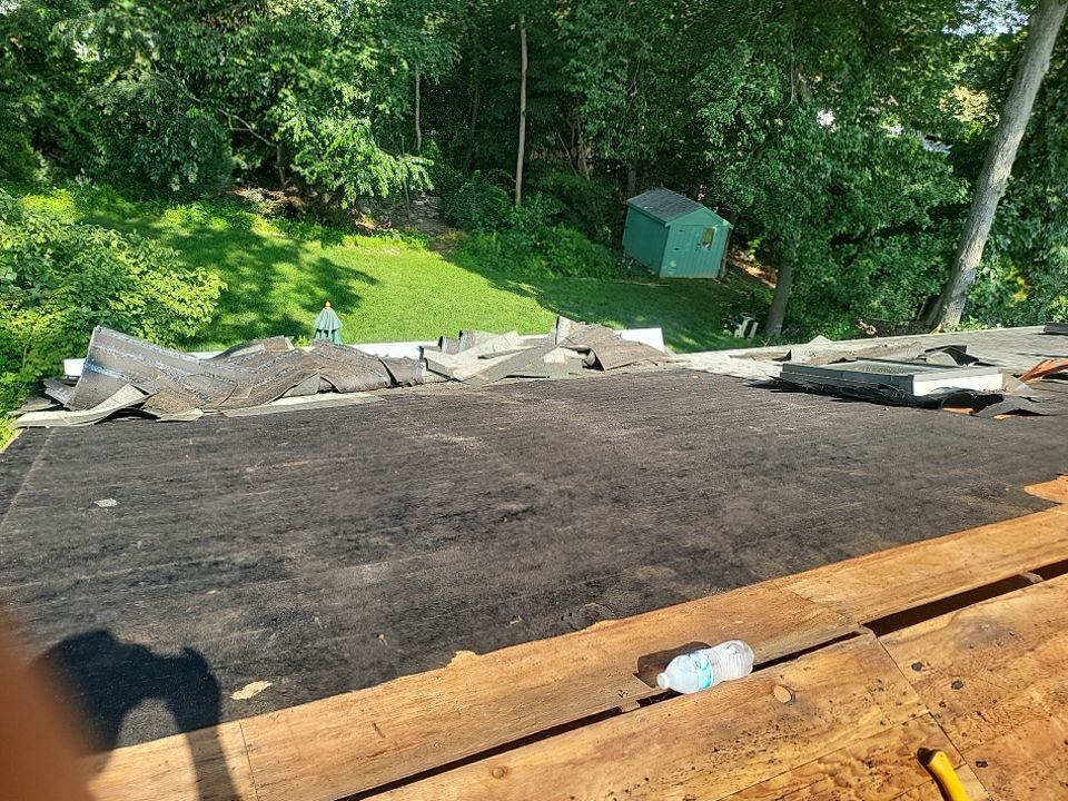 Residential Roofing Installation using Owens Corning Duration Driftwood by A Plus Exterior