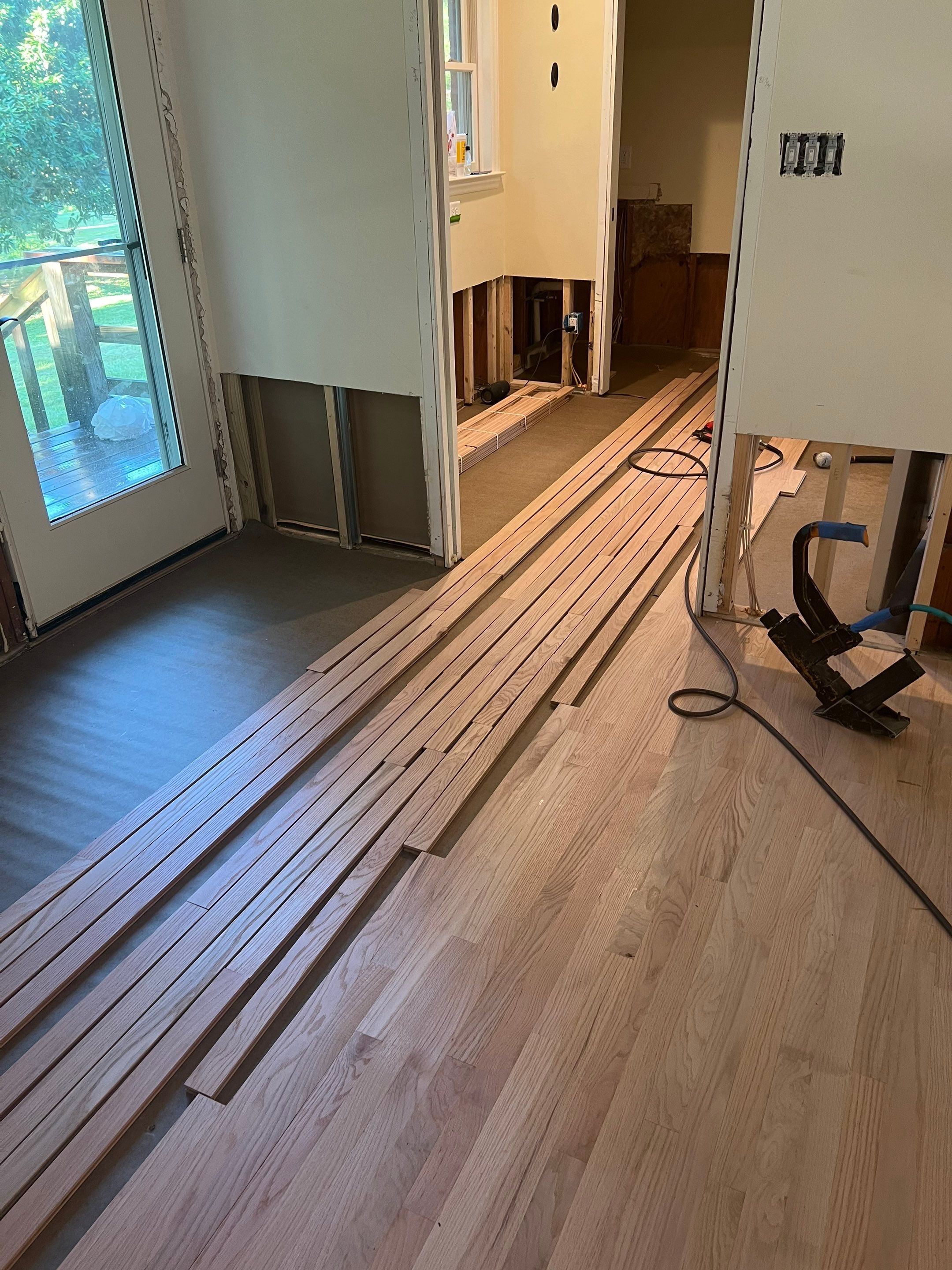 Margaret Lane New Hardwood Floors by Accent Custom Floors