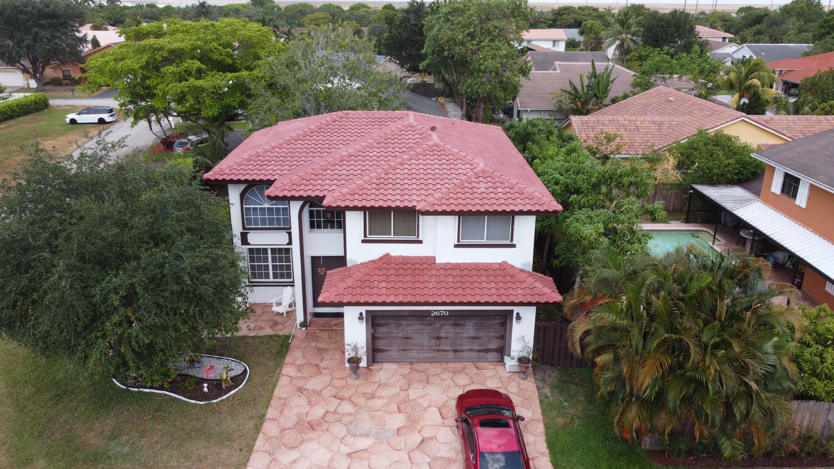 Residential Roofing Installation using Eagle Roofing Tile by BLUES BROTHERS ROOFING
