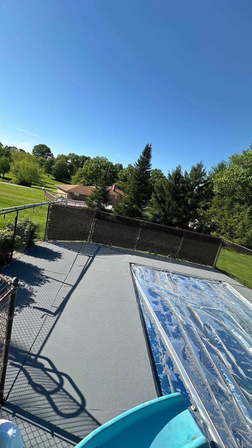 Pool Deck + Steps + Porch Project in JEANNETTE by Floors in a Day, Inc