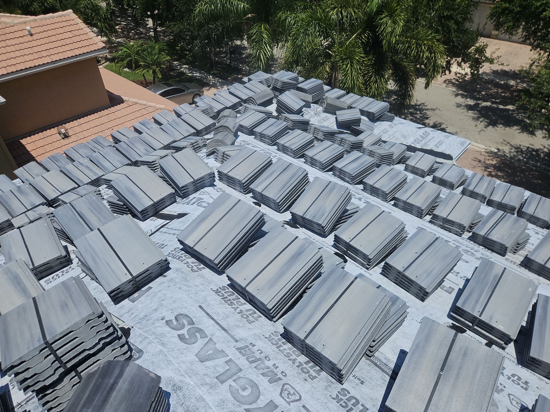 Residential Roofing Installation using WestLake Roofing Tile by BLUES BROTHERS CONSTRUCTION CORP