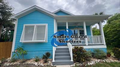 Impact Bahama Shutter in Signal White