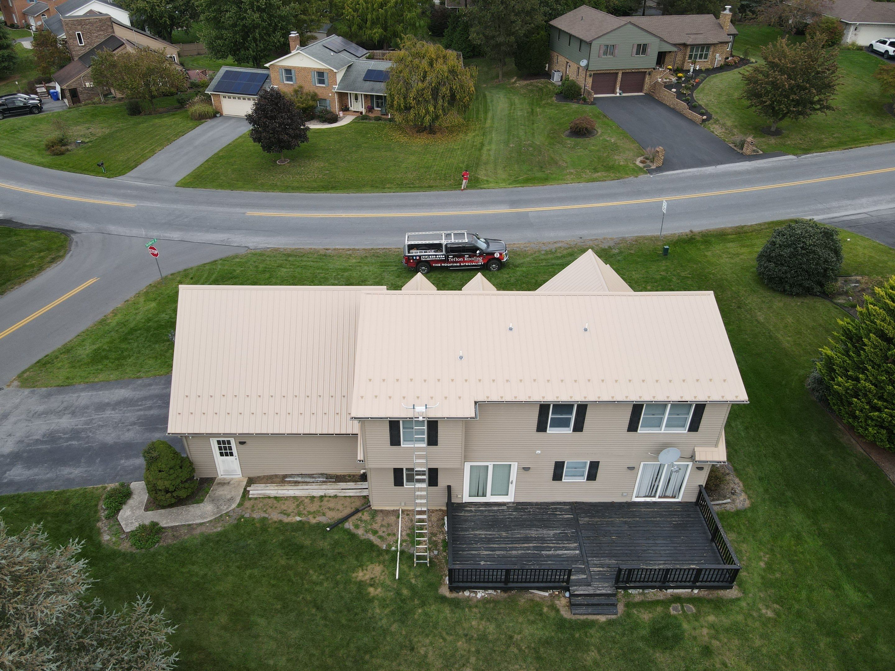 Tan Azm panel by Teflon Roofing