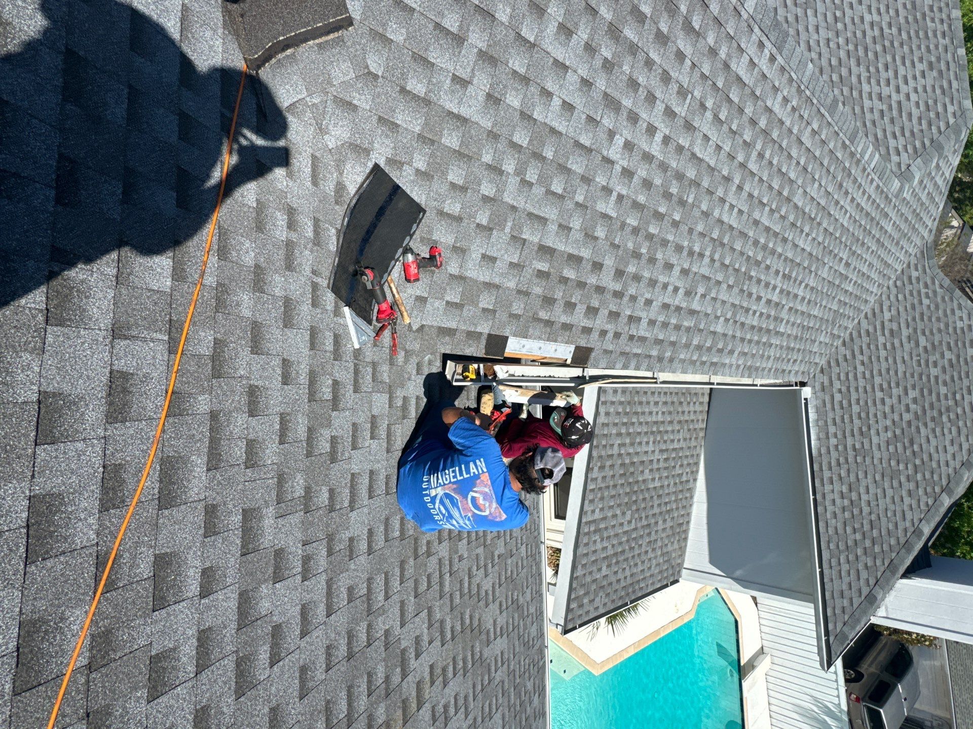 Project in Dallas by Zeus Exteriors