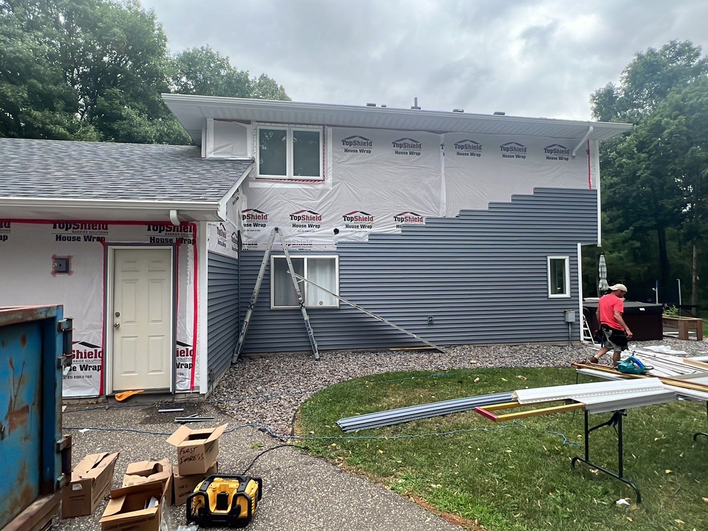 Insurance-Approved Siding Replacement in Annandale, MN | CertainTeed Restoration Classic in Flagstone by First Impressions Exteriors