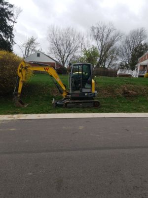 Sewer Replacement using PVC pipe