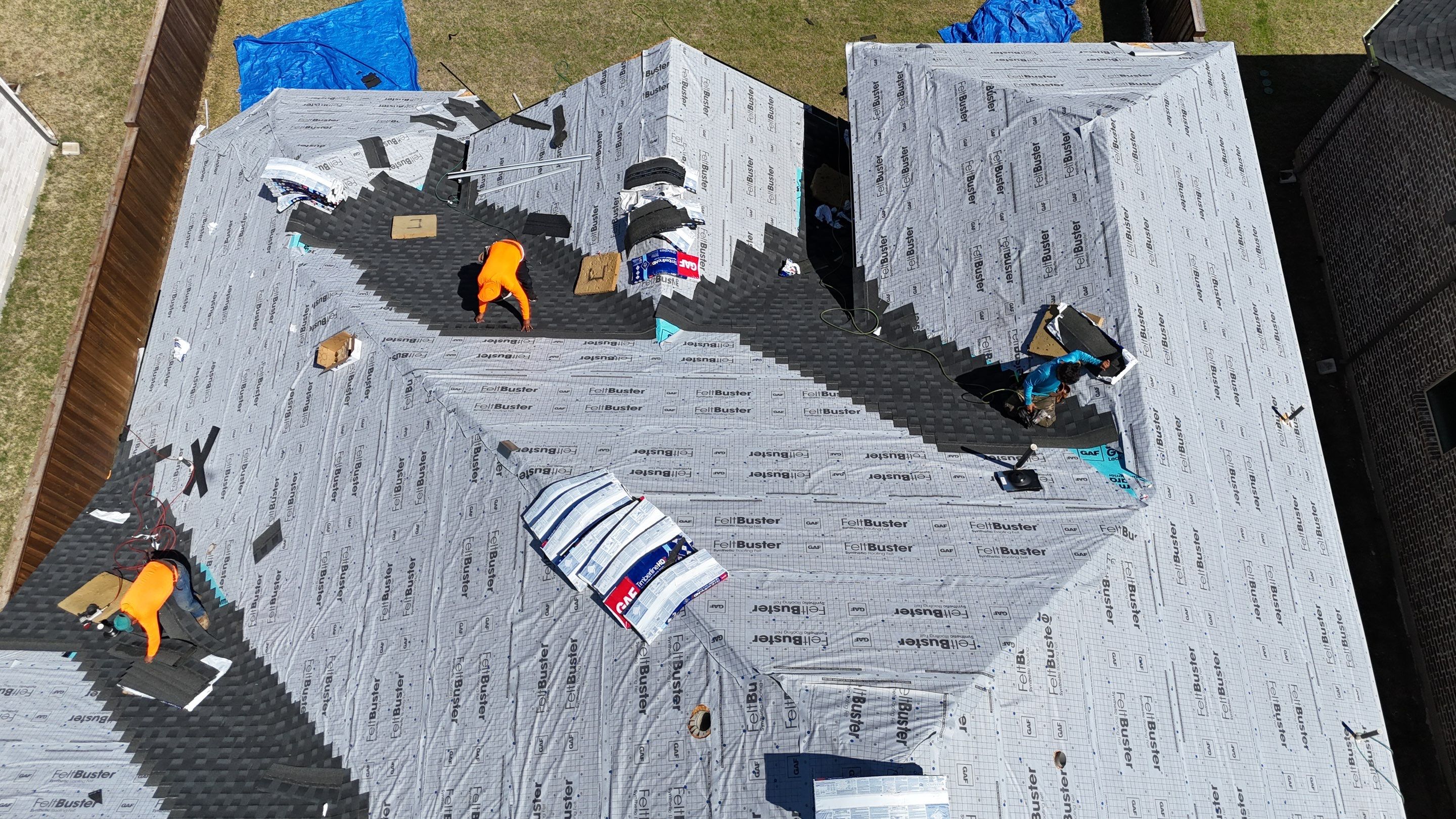 Project in Frisco by Zeus Exteriors