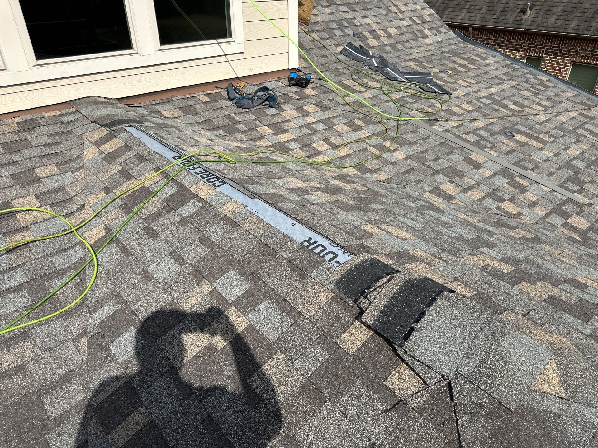 Roof Replacement in Cypress after Customer sustained Hail Damage! by Core Four Roofing