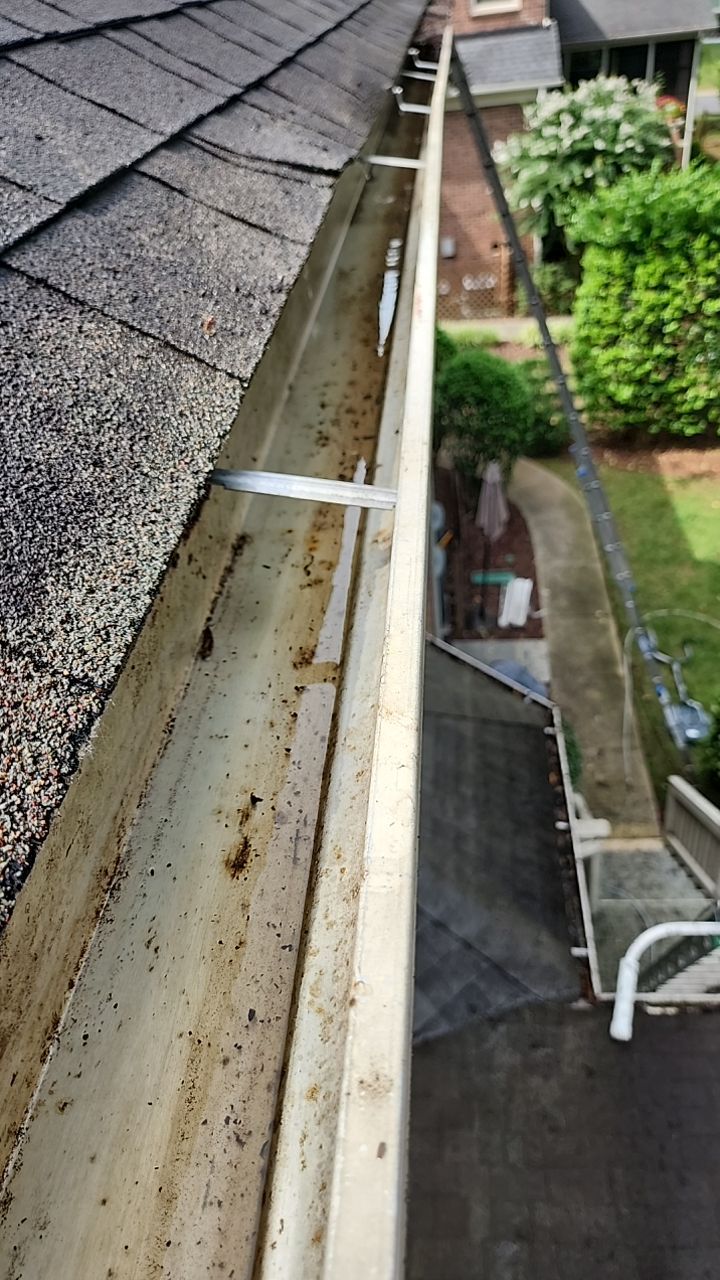 House Wash using cleaner by Power Wash Masters LLC