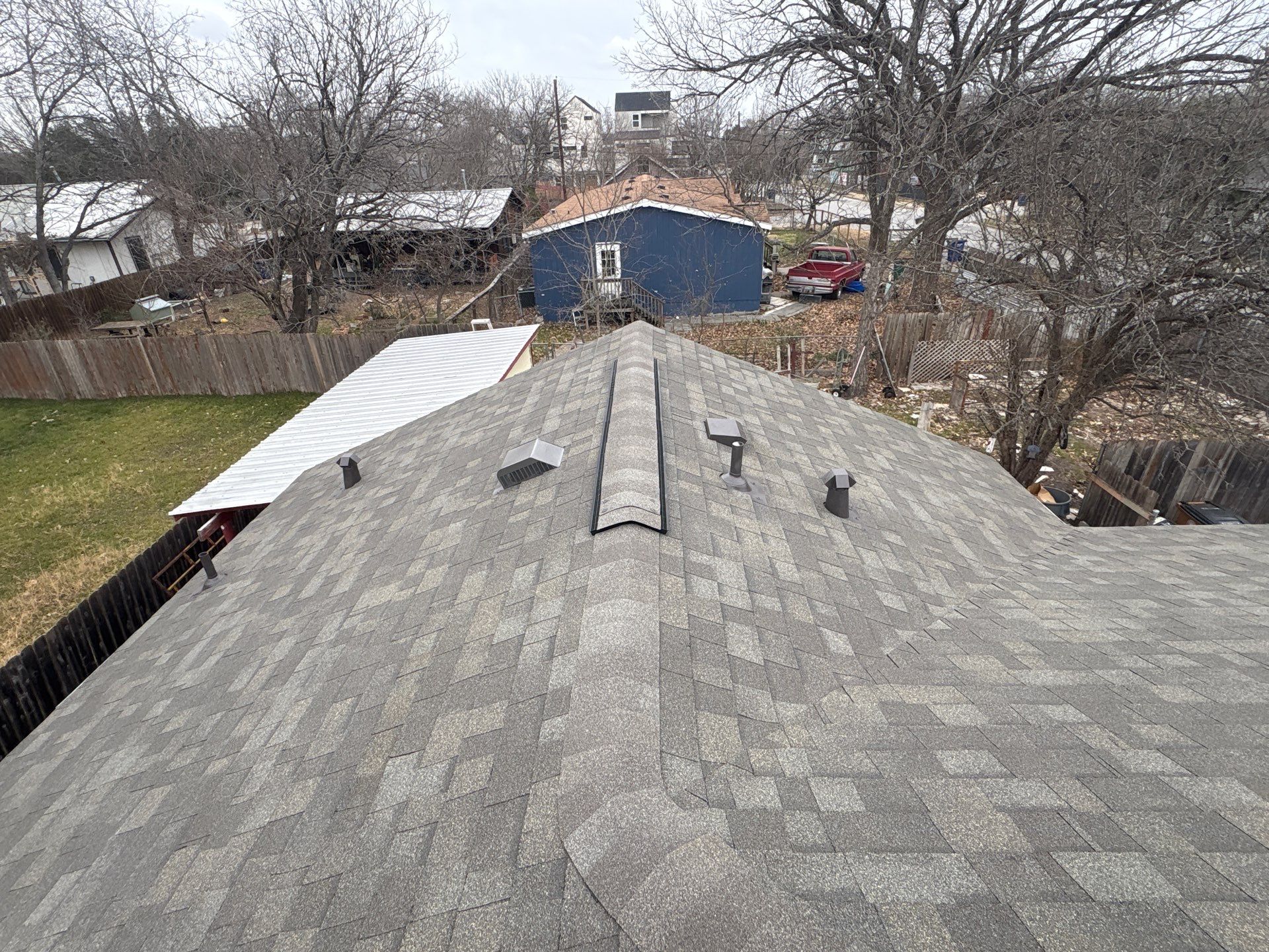 Roof Replacement in Austin, TX | Owens Corning Driftwood Shingles by Kstylez Roofing & Construction
