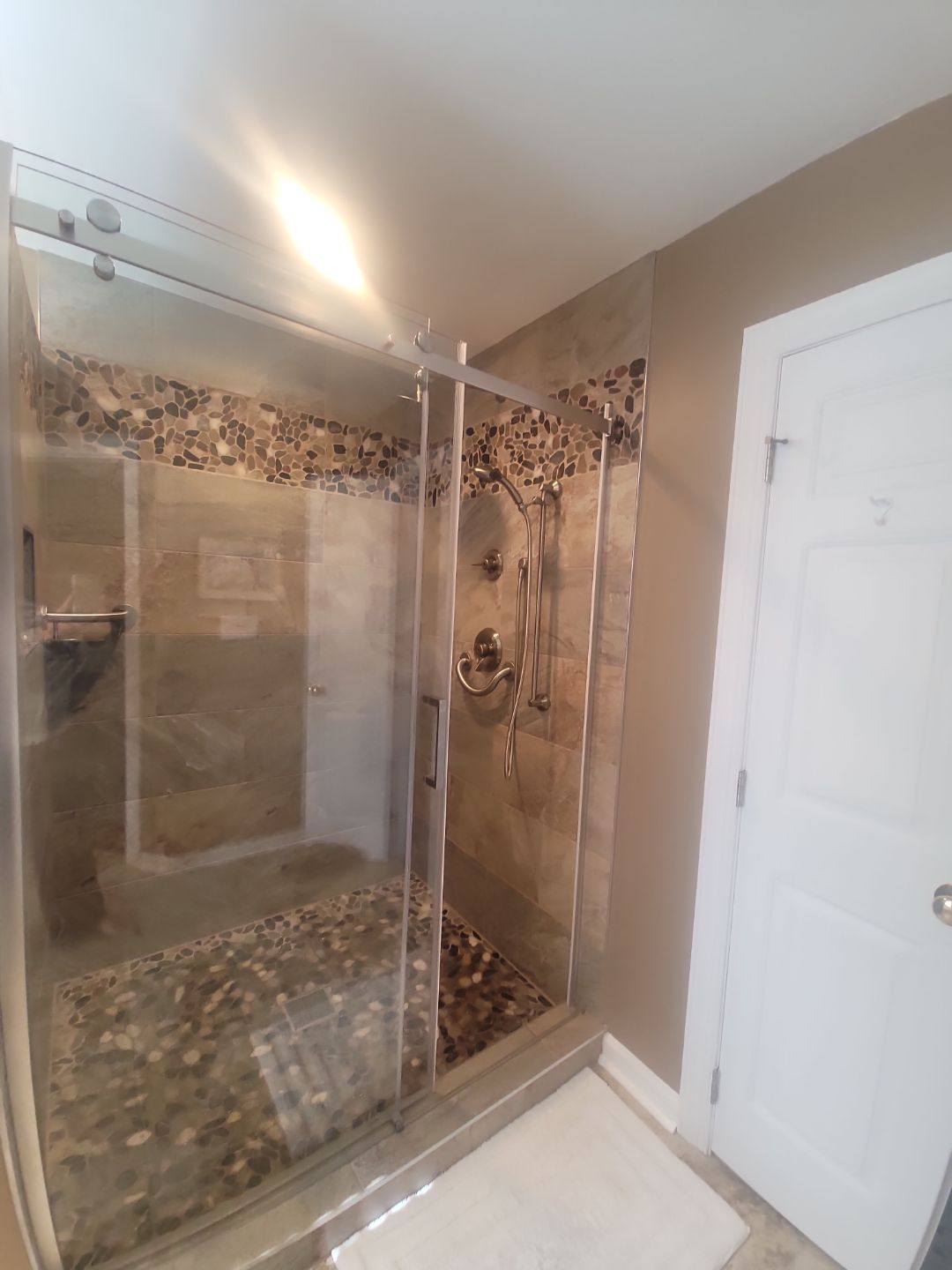 Holly Springs Stunning Shower Remodel by Elite Remodeling and Design LLC
