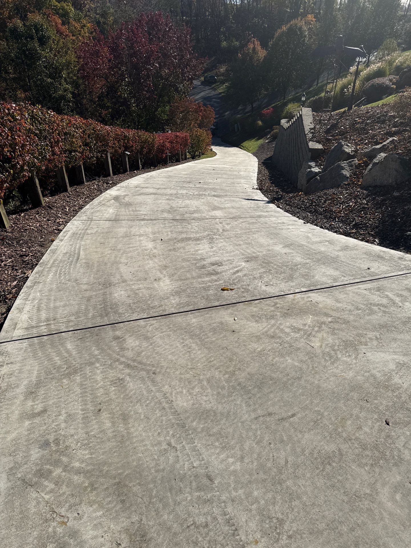 Steep Driveway Project in Sarver by Floors in a Day, Inc