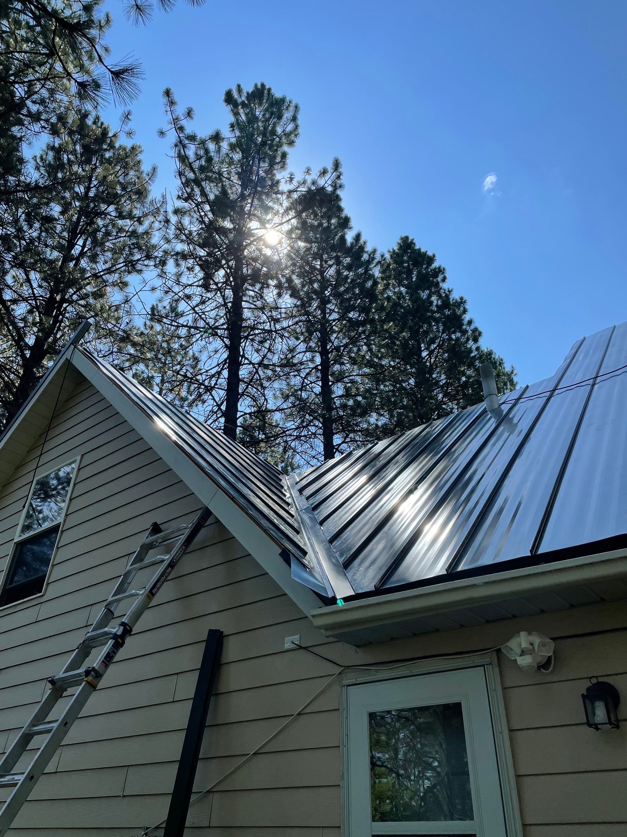 Green Snap Lock Standing Seam  by Montana Roofing Solutions