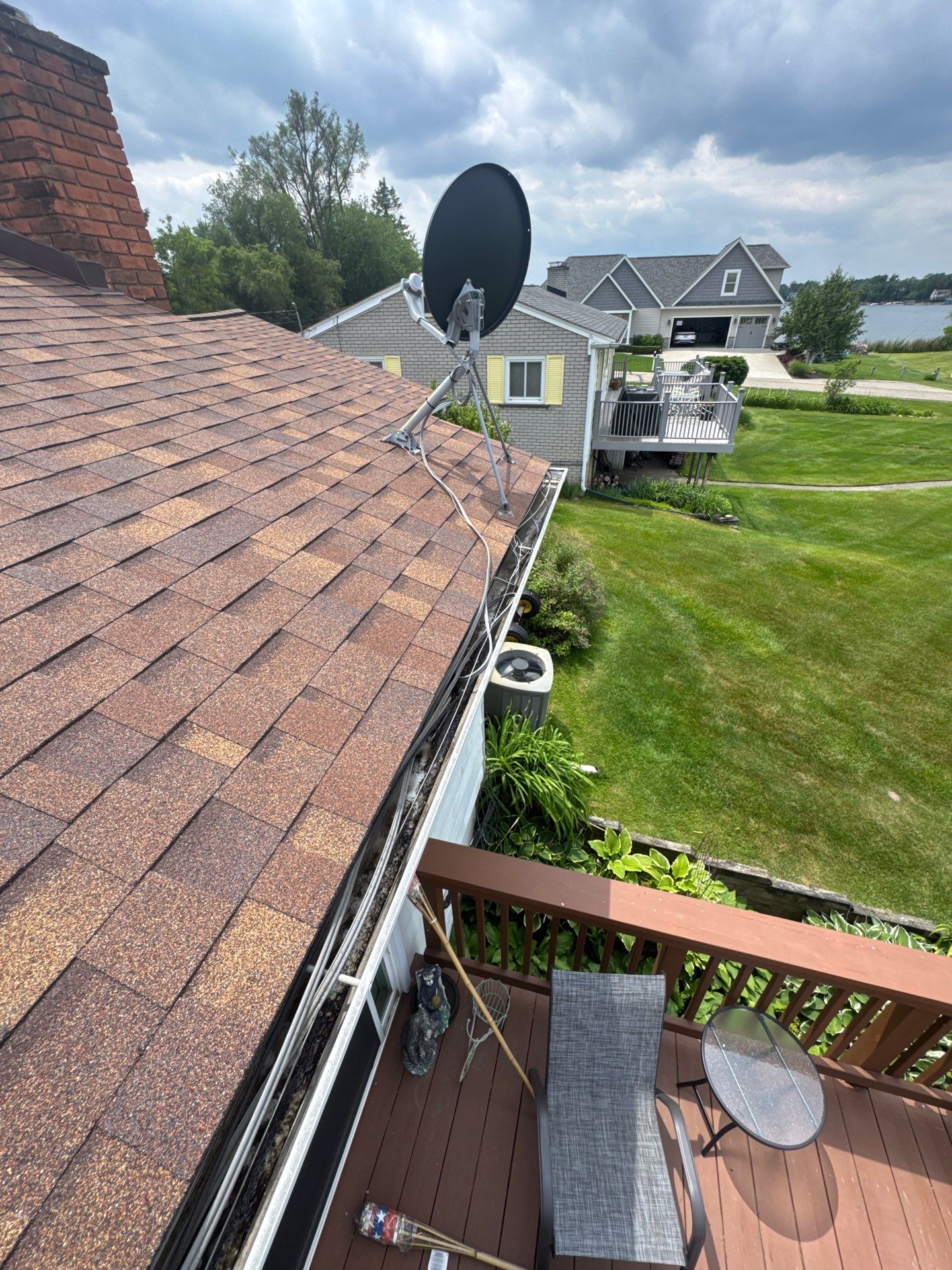 Roof Replacement using Owens Corning Desert Rose by 180 Contractors