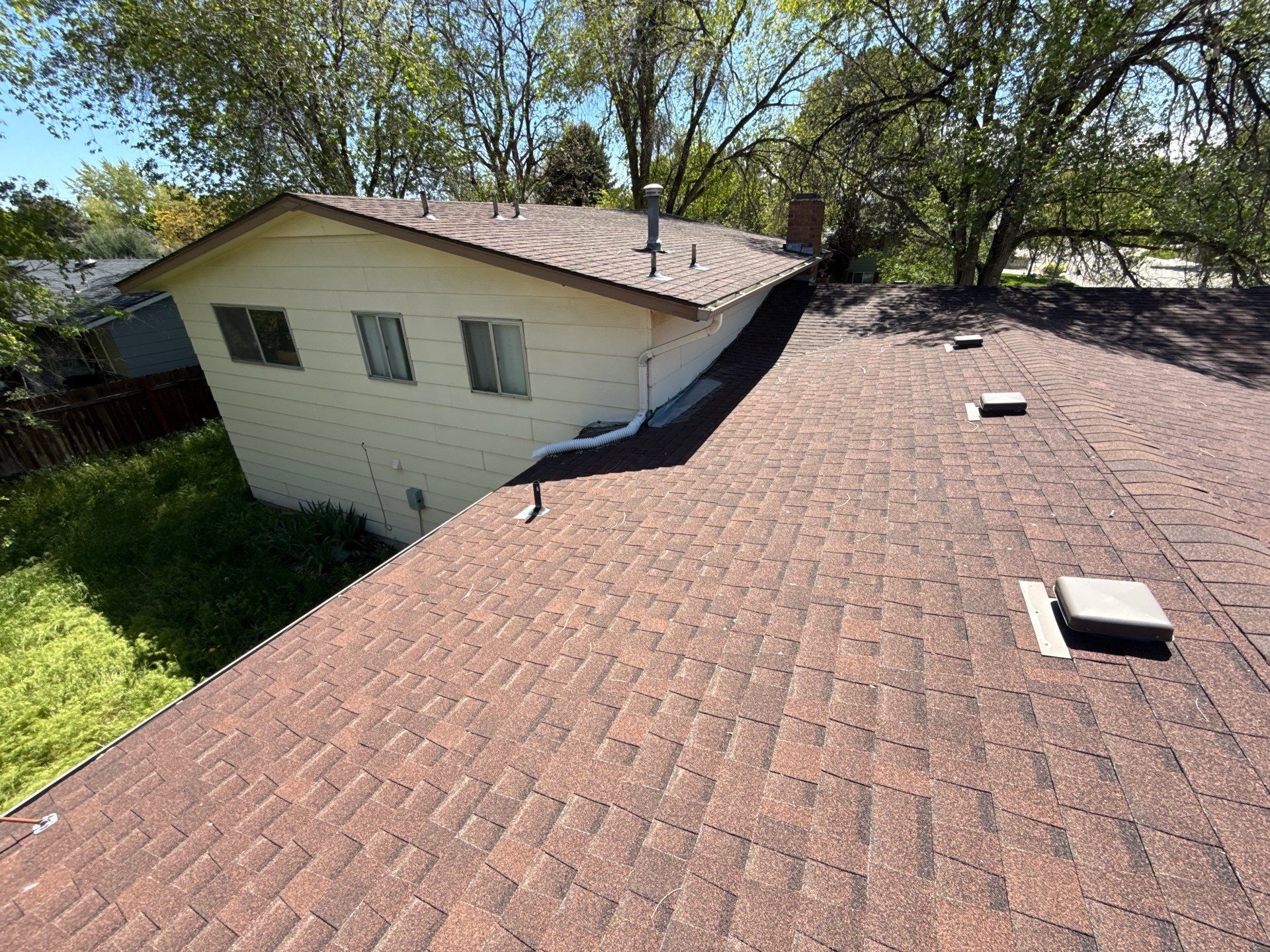 Residential Roof Replacement and OSB Decking Installation in Boise by Olive Roofing