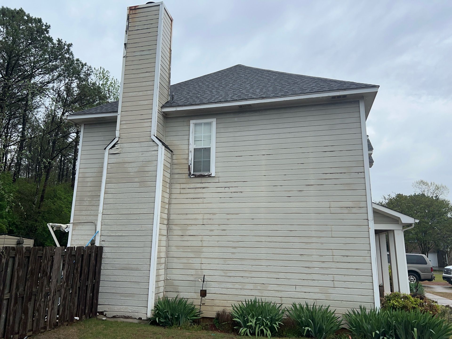 Evening Blue Hardie + Windows by Freedom Exteriors