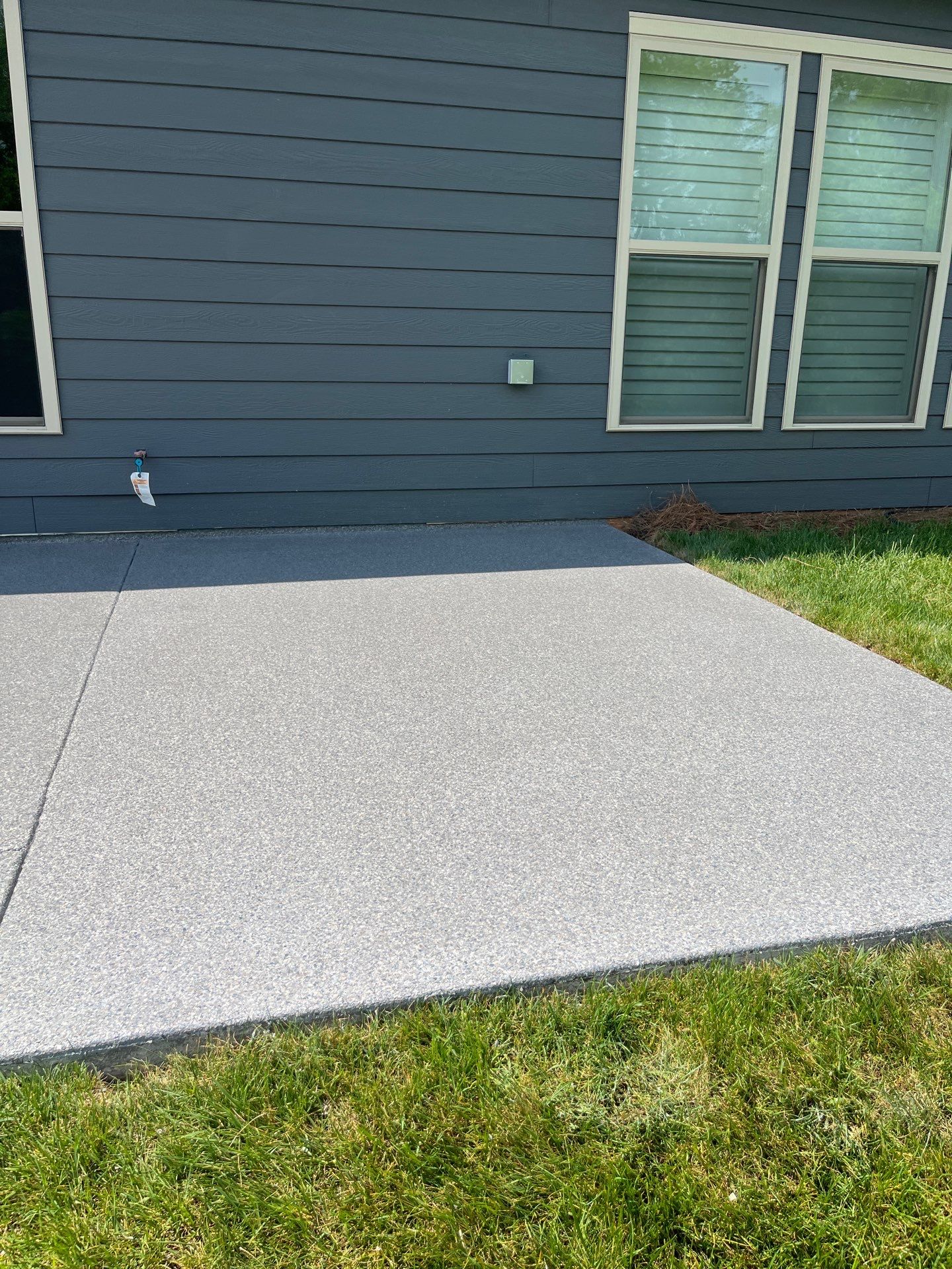 Patio Floor Coating using Briar by My Garage Floor Guys