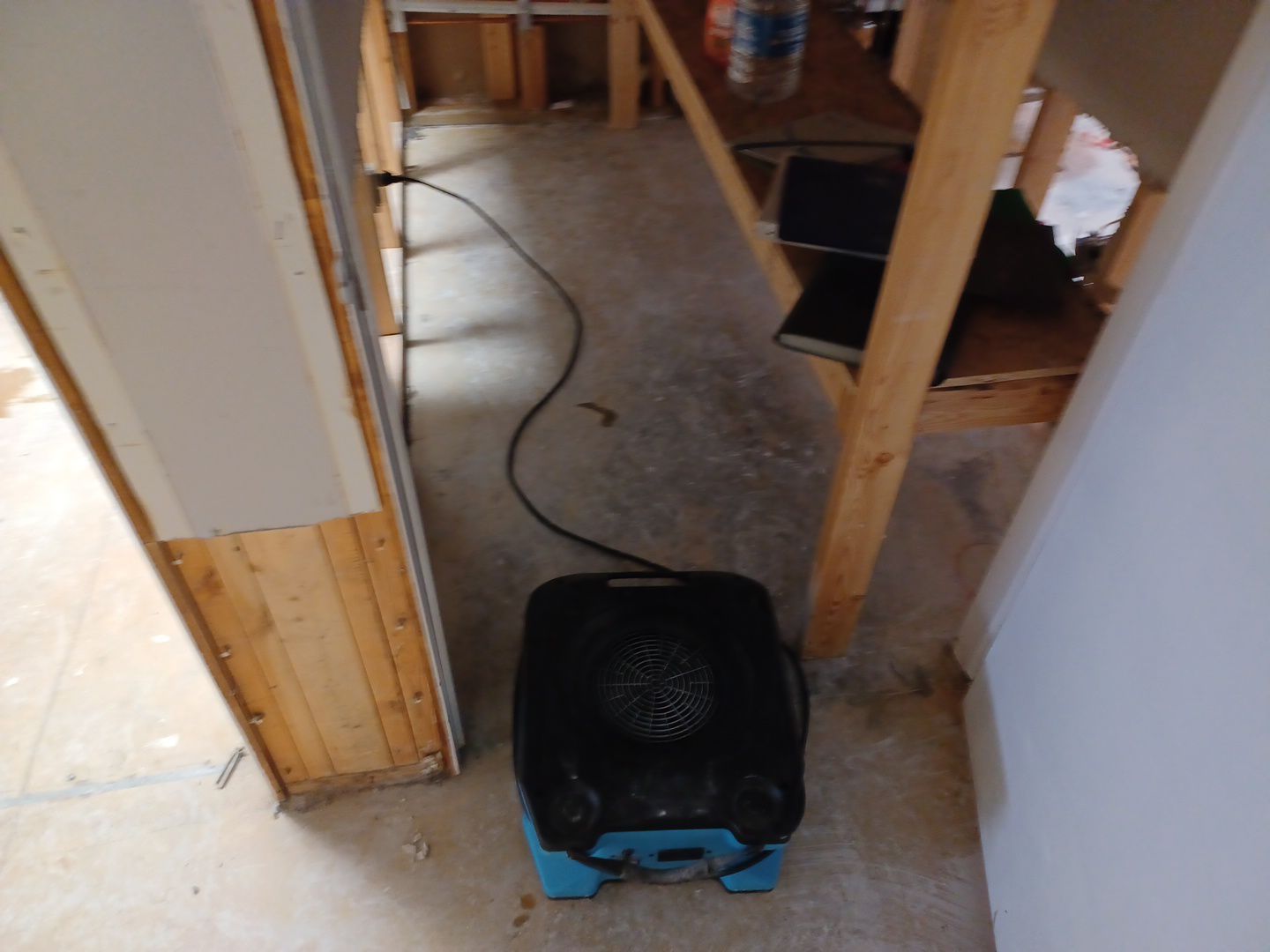 Project in Commerce Twp by EzDry Water Mitigation & Property Restoration