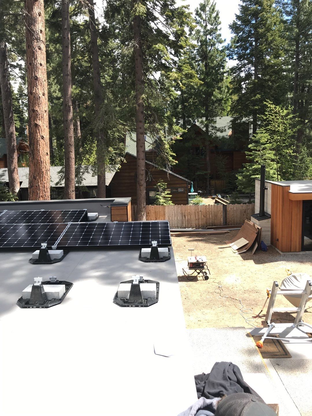Solar Powering this Home in the Mountains by Byers Enterprises 