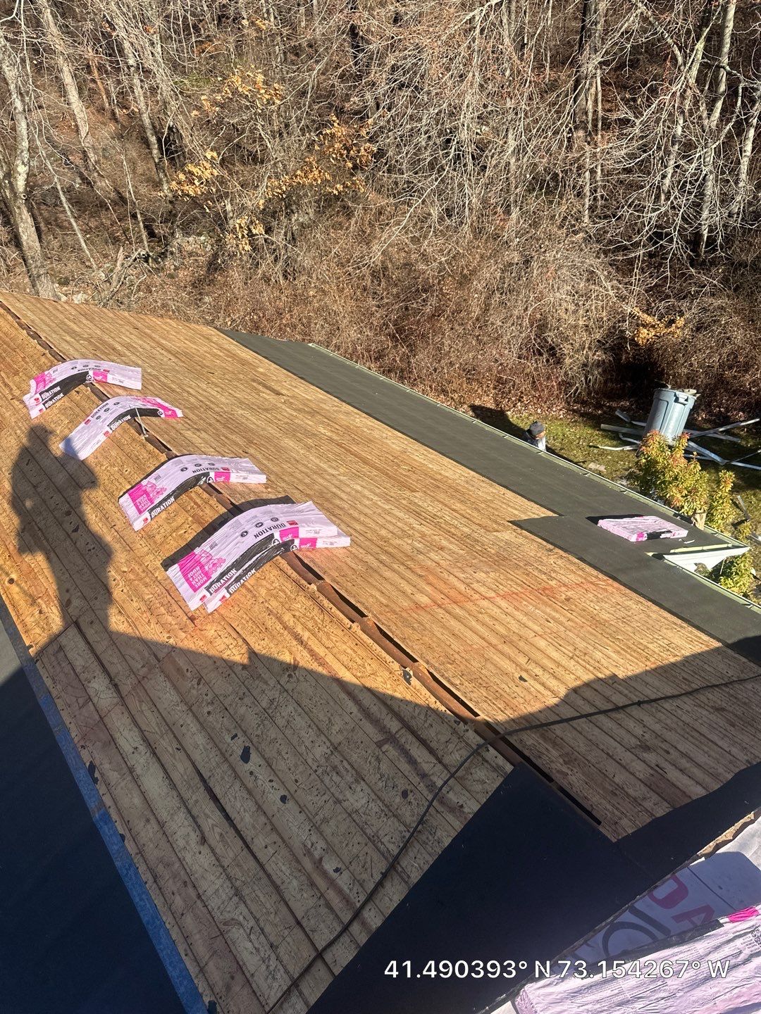 Residential Roofing Installation using Owens Corning TruDefinition - Williamsburg Gray by A Plus Exterior