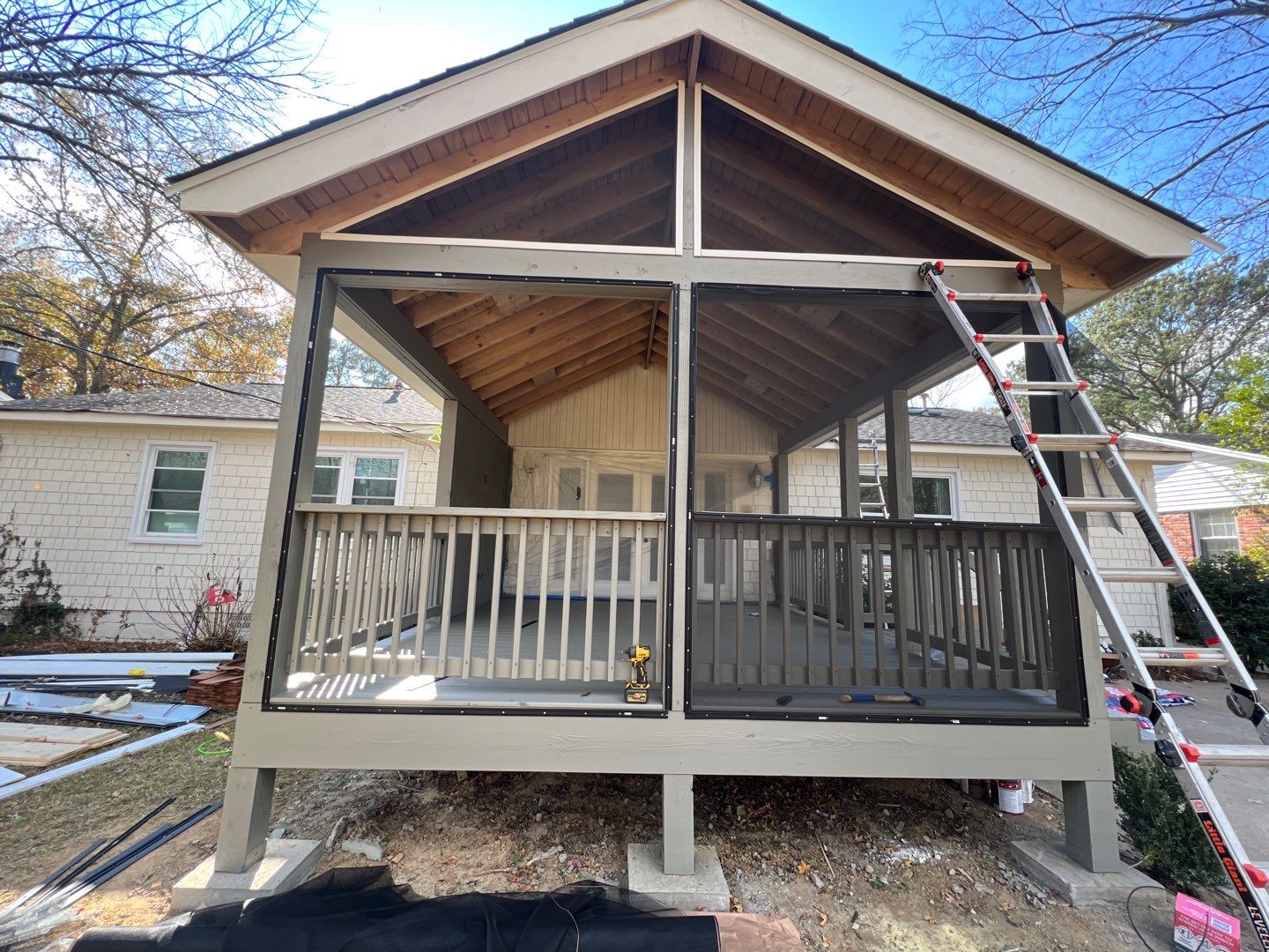 Crestline - Porch by Pillar and Pine