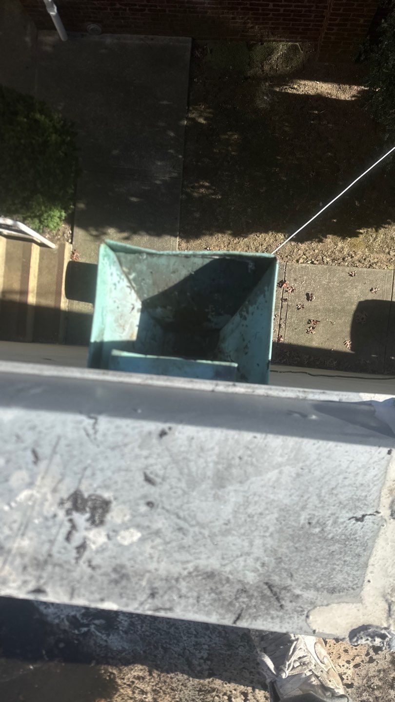 Church Flat Roof Cleaning by Above All Gutters 