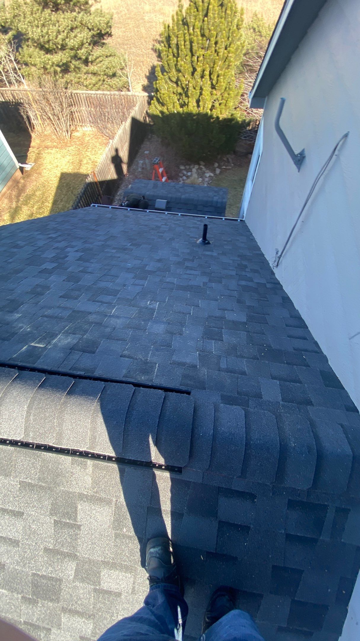 Resdiental Hail Damage Roof Replacement using Certainteed Northgate by Black Belt Roofing