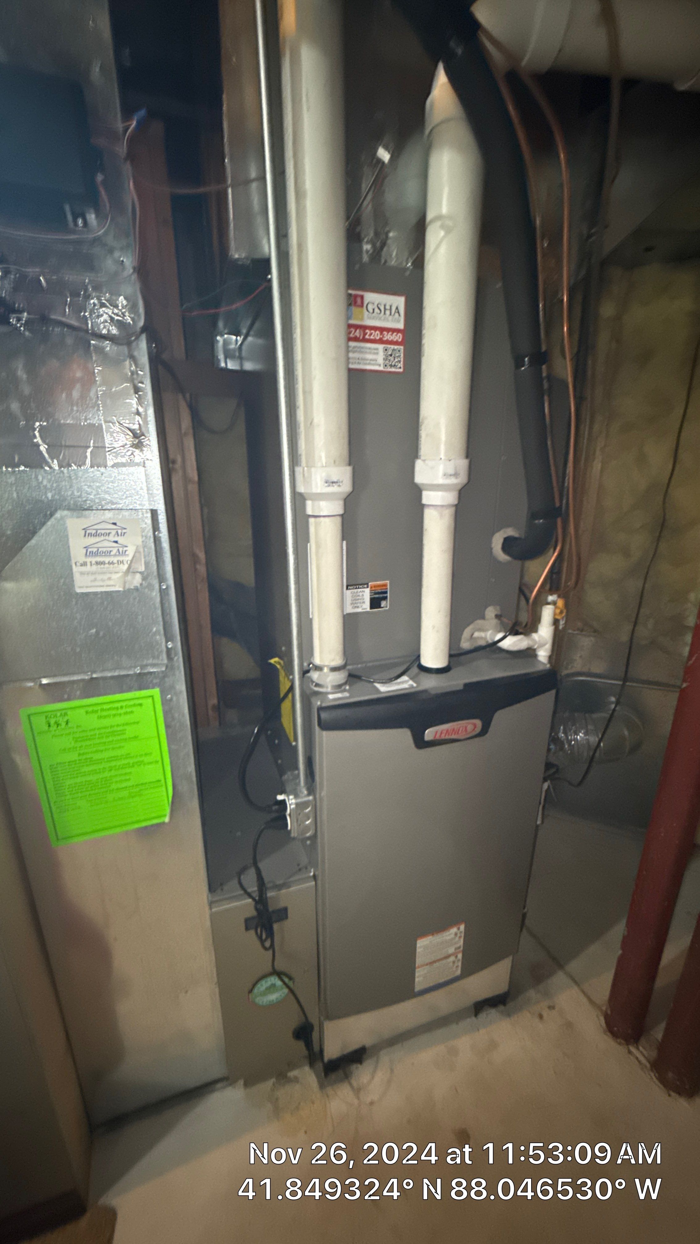 Lennox Signature SLP99V Furnace & Air Conditioner System Installation – Glen Ellyn, IL | GSHA Services, LTD by GSHA Services LTD