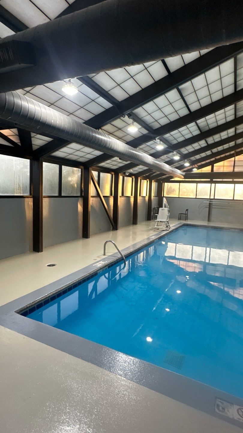 Hotel Pool Deck Project in Mason by Floors in a Day, Inc