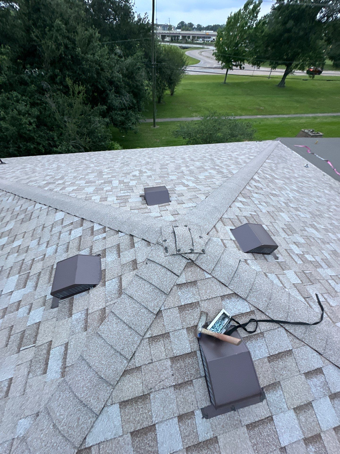 Project in Lake Jackson by Motion Roofing
