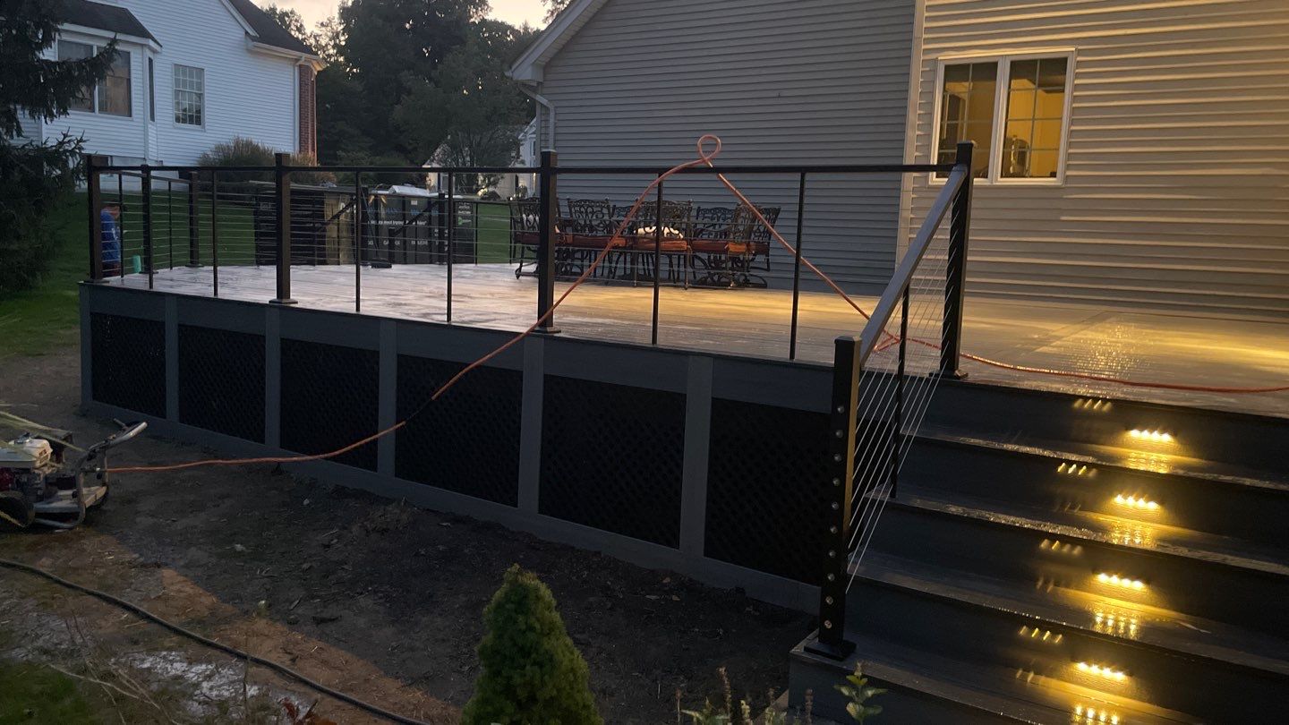 New Deck in Hanover, New Jersey by deck guardian
