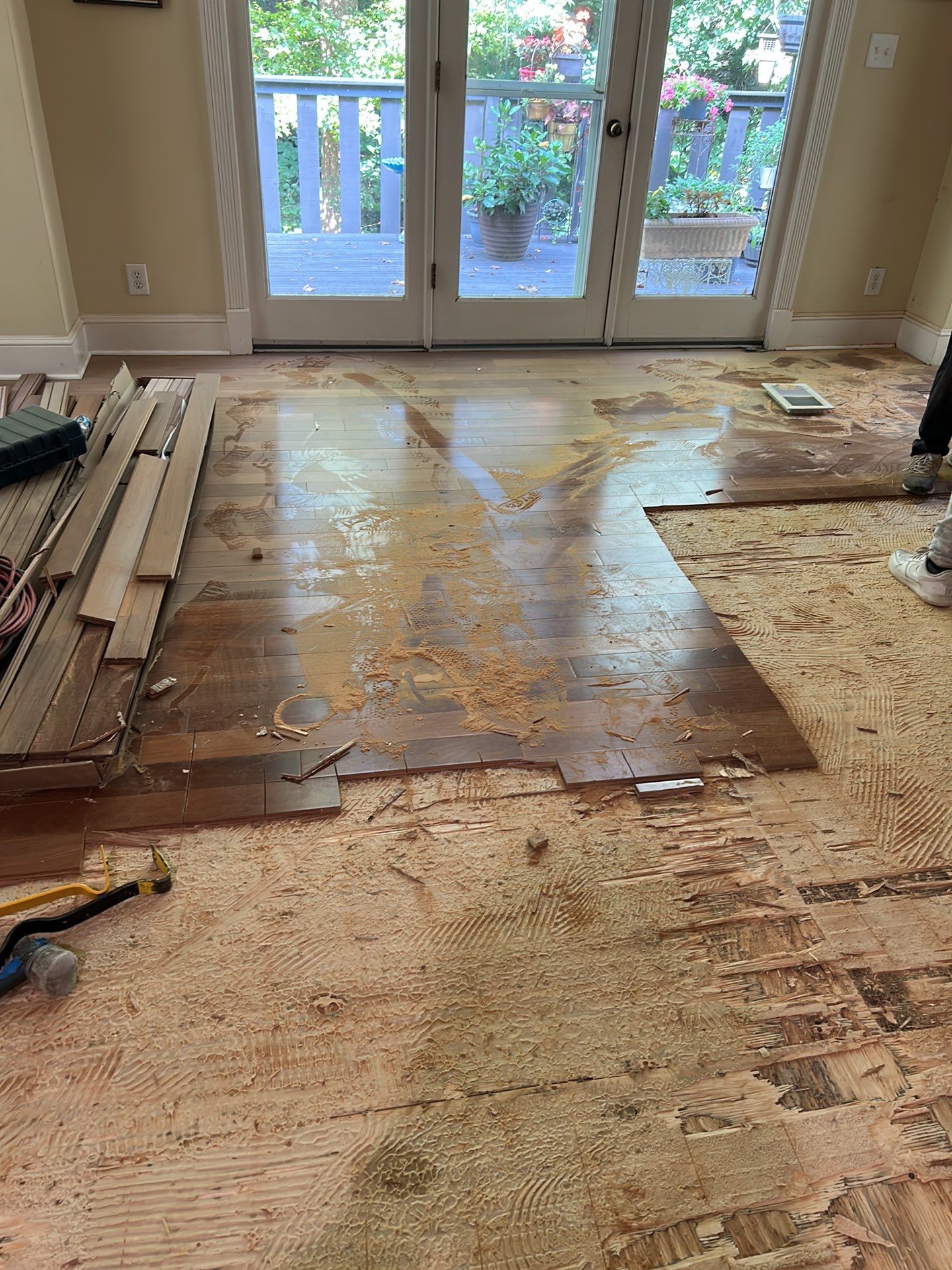 Beautiful Brazillian Teak by Footprints Floors of East Atlanta