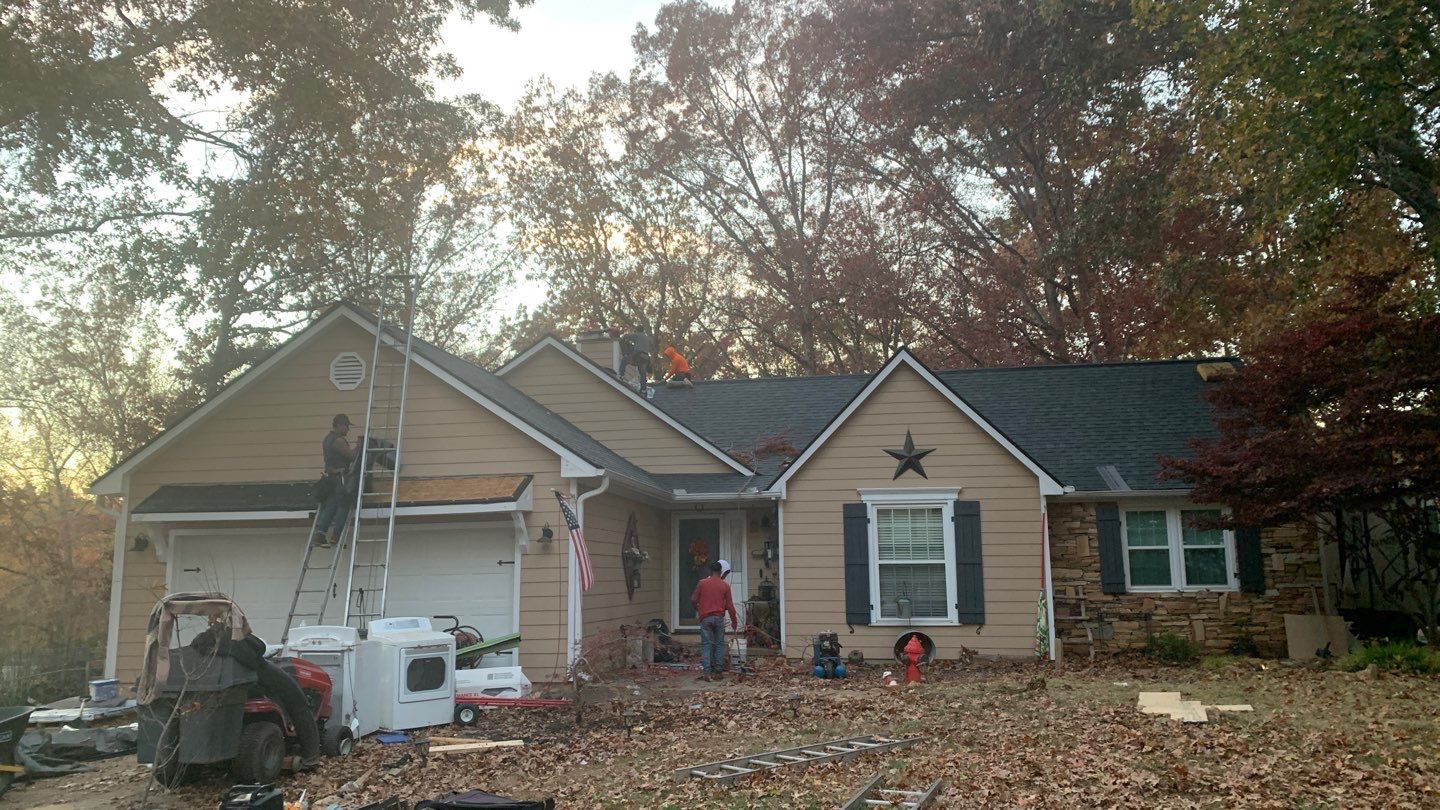 Project in Cartersville by Aultman Roofing