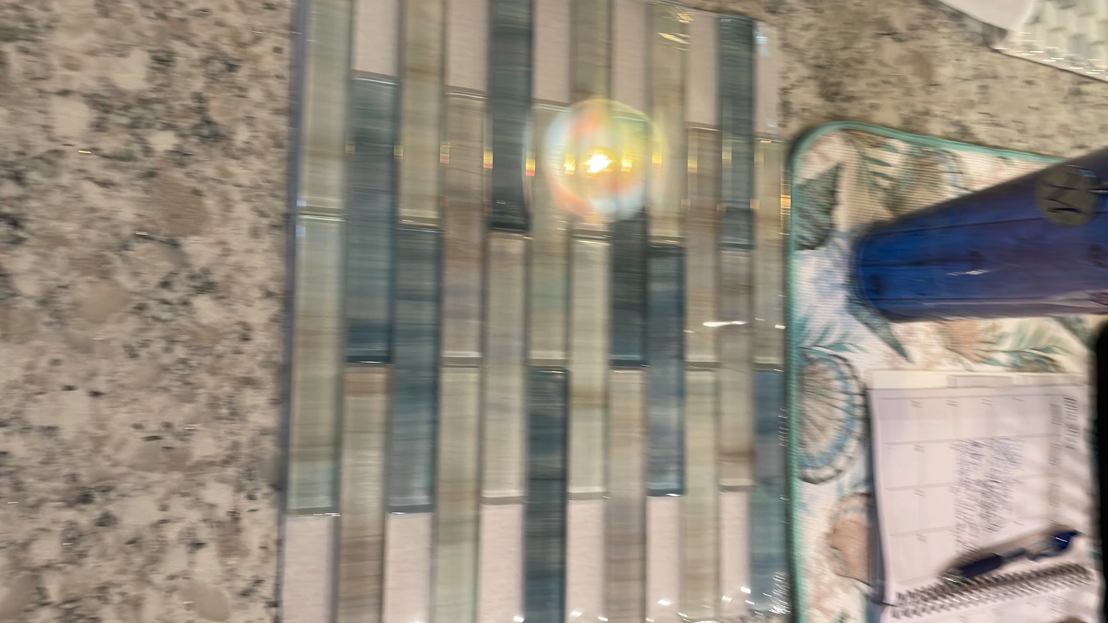 Updated Backsplash by Footprints Floors of Coastal Carolina