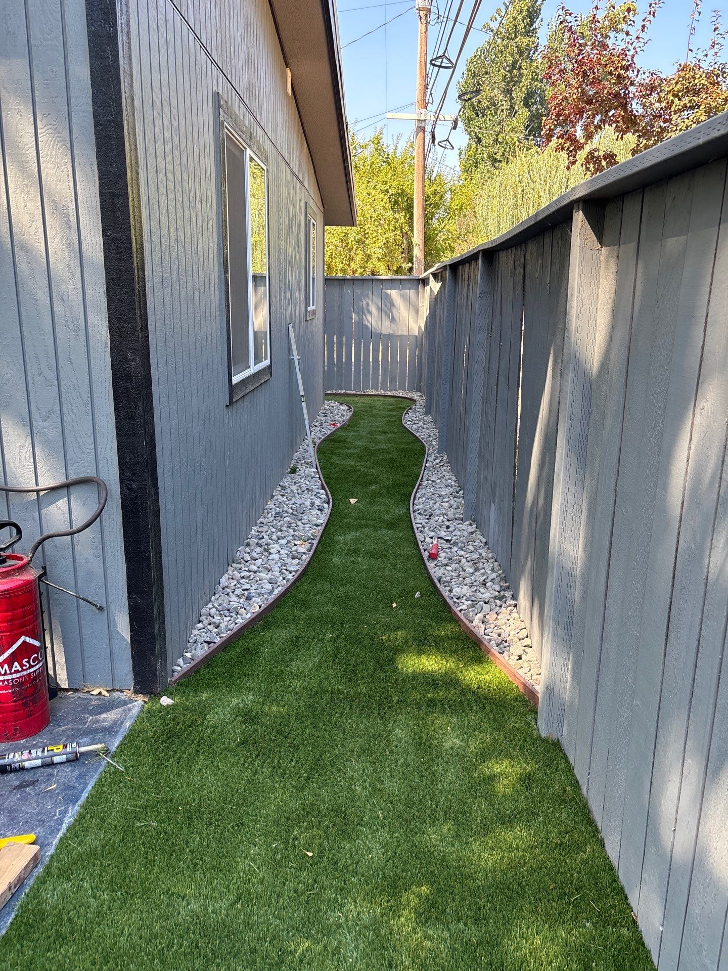 2575 - Synthetic Grass & Paver Installation by MV General Construction, LLC