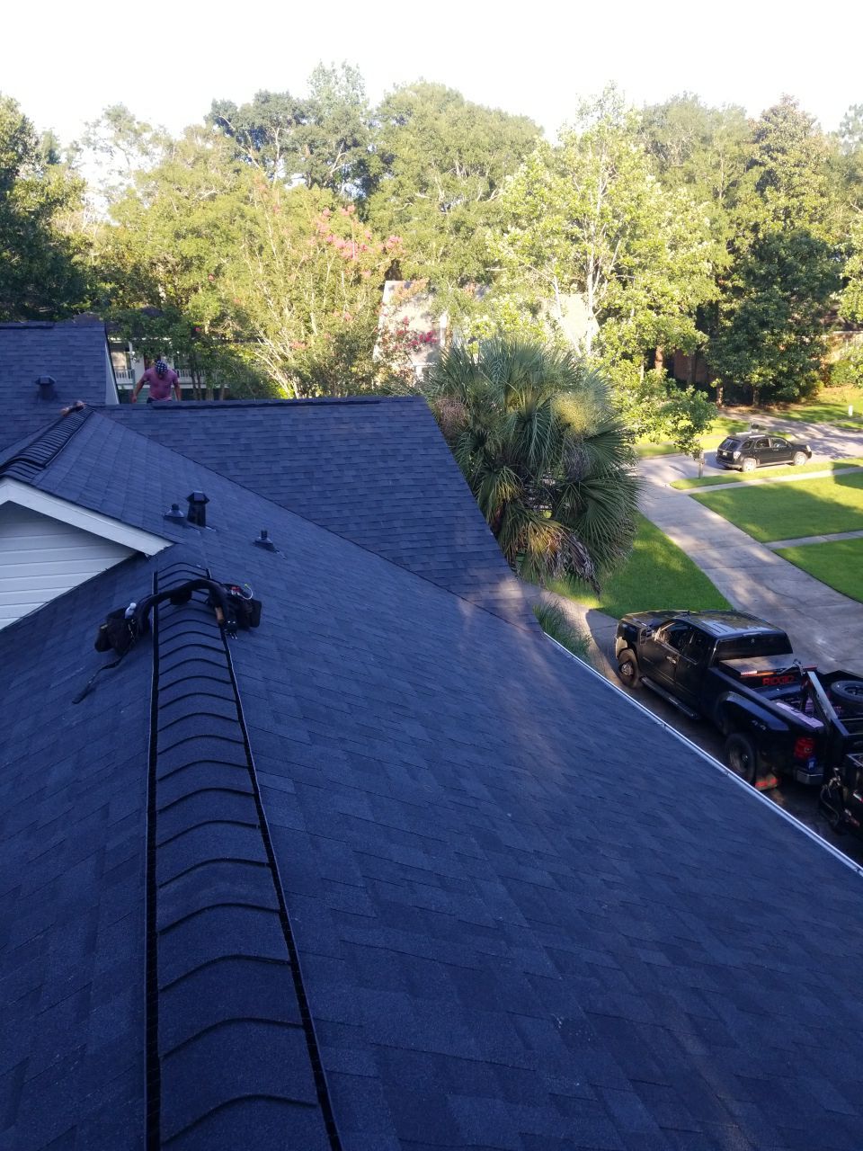 Residential Roofing Installation using Roof Replacement by American Roofing & Construction LLC