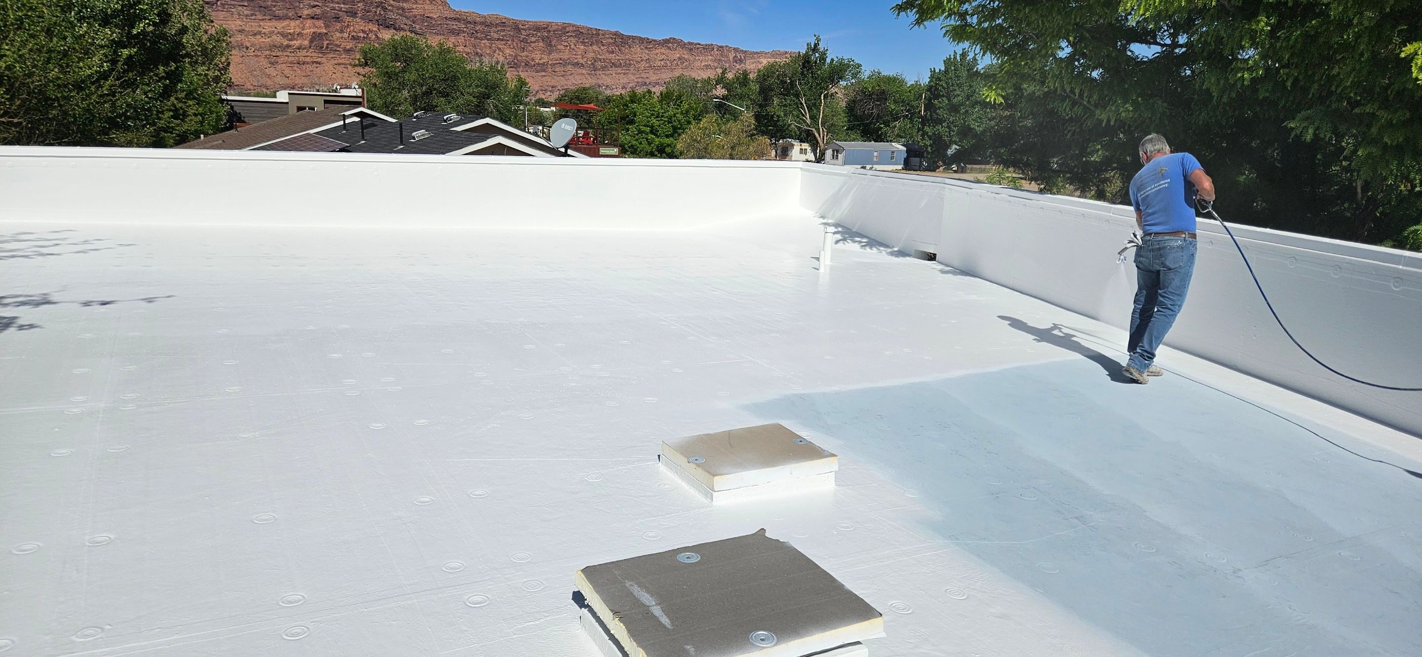 Project in Moab by Innovative Roofing Solutions