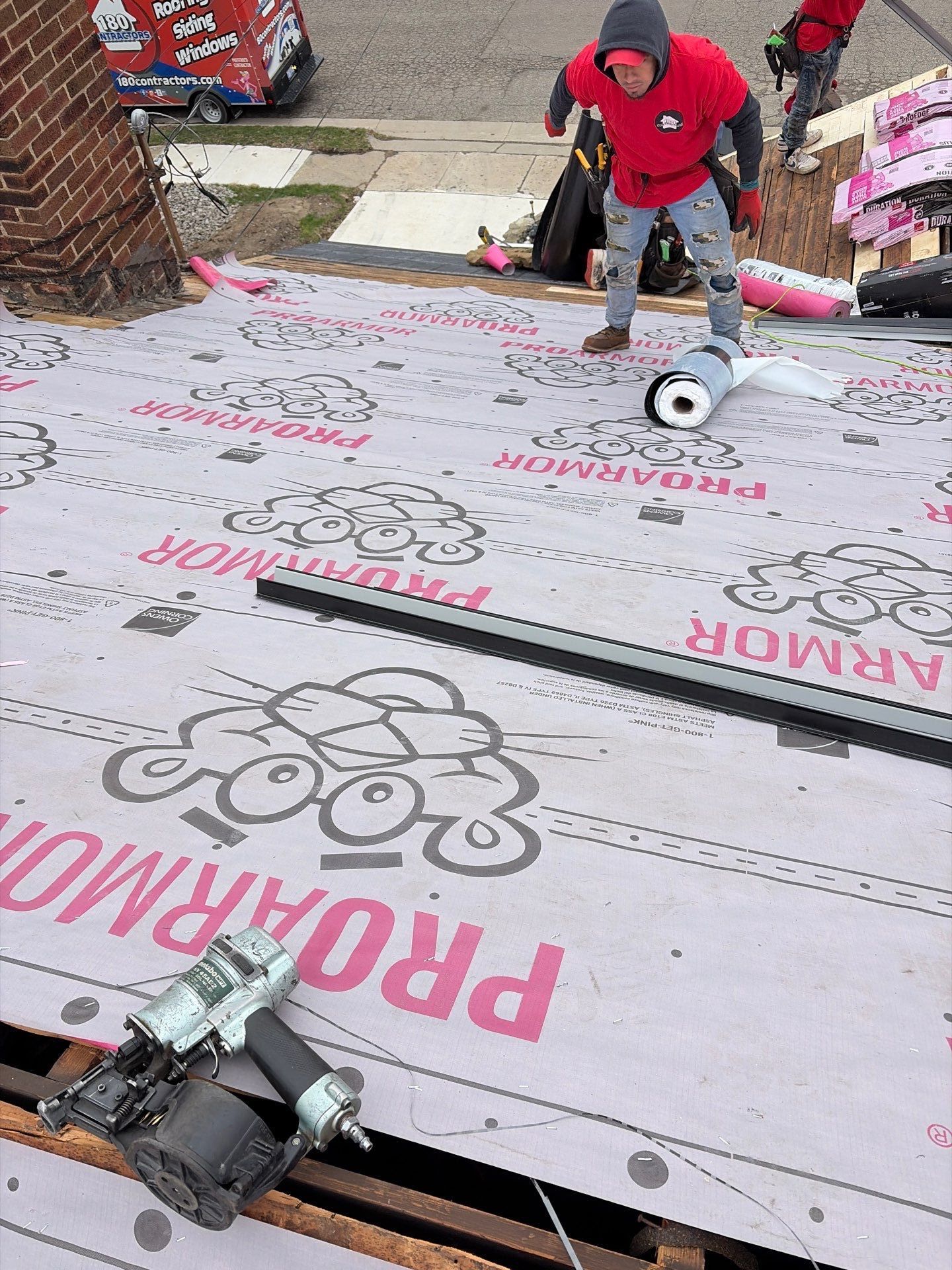 Roof Replacement using Owens Corning Duration by 180 Contractors