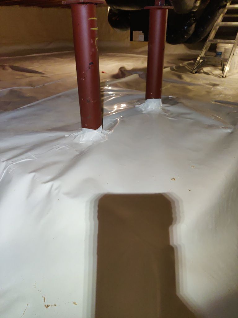 Crawl Space Cleanup using Encapsulate by Accountable Home Services