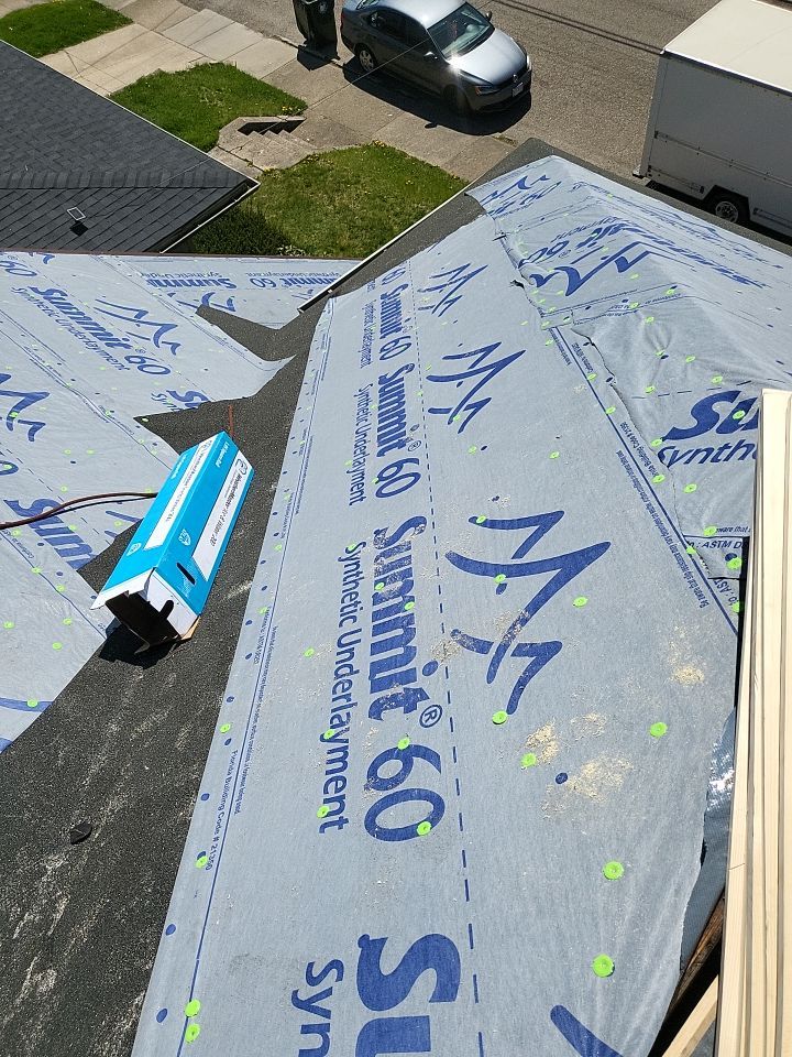 ATLAS PINNACLE COLOR: WEATHERED WOOD DRIP EDGE: MUSKET BROWN by Eagle Eye Roofing