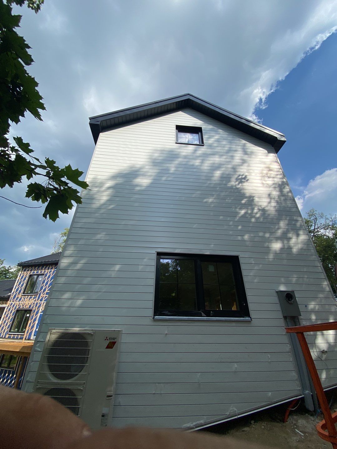 New Home Construction using 16" Standing Seam Panels by Jay Carter Roofing & Sheet Metal