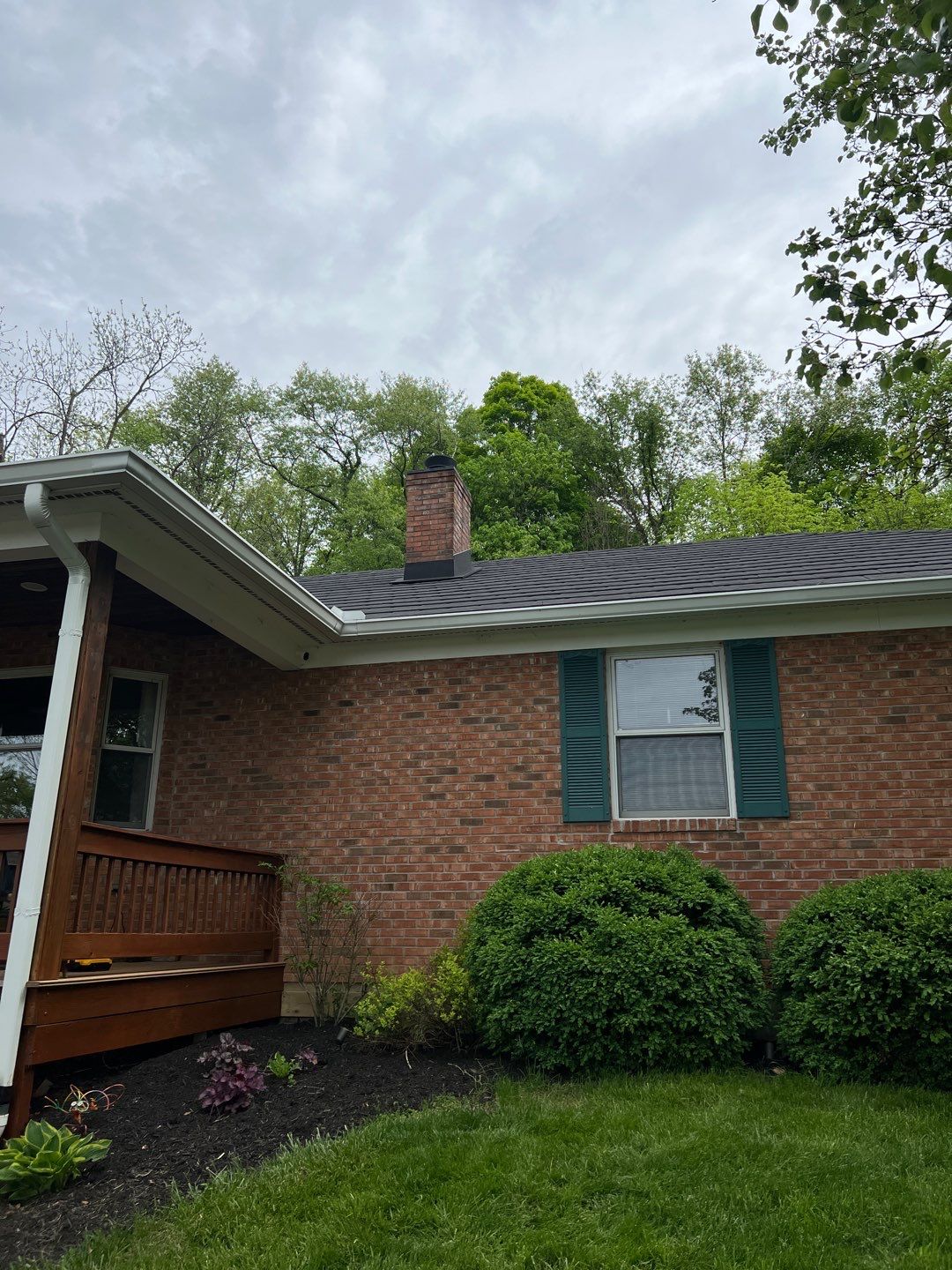 Residential Roofing Repair using Chimney counter flashing by Nitro Roofing and Construction