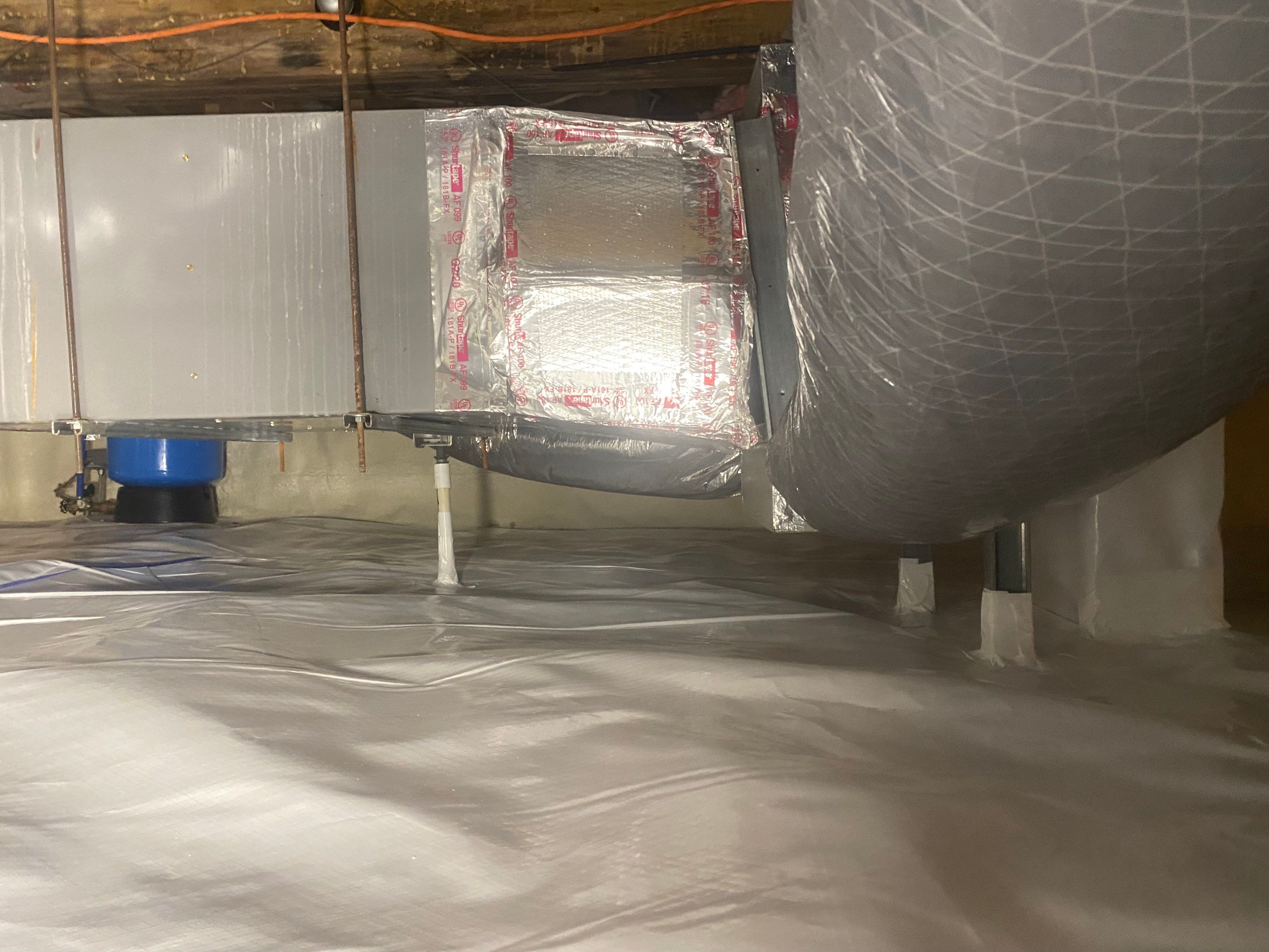 Crawlspace repair using cleanspace by Burke Home Services